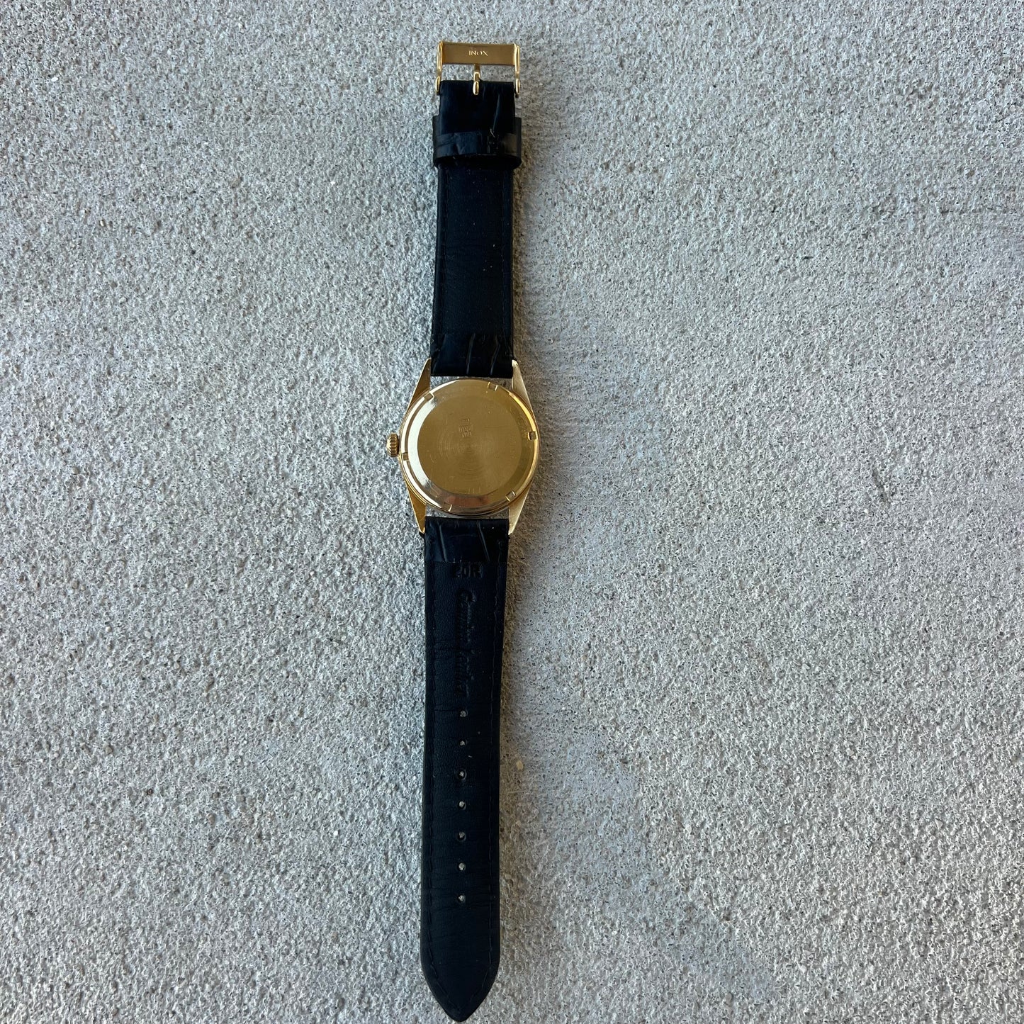 Custom 18k Gold 2.75CTW Natural Diamond Buss Down Watch (36mm)