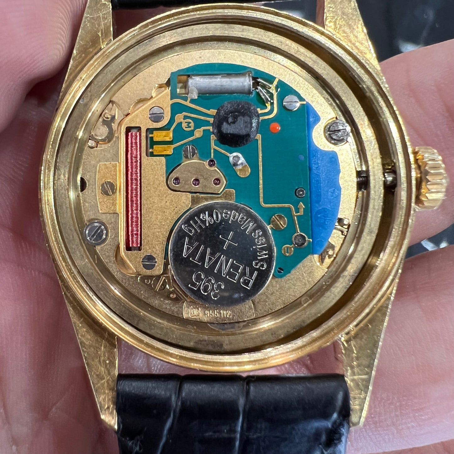 Custom 18k Gold 2.75CTW Natural Diamond Buss Down Watch (36mm)