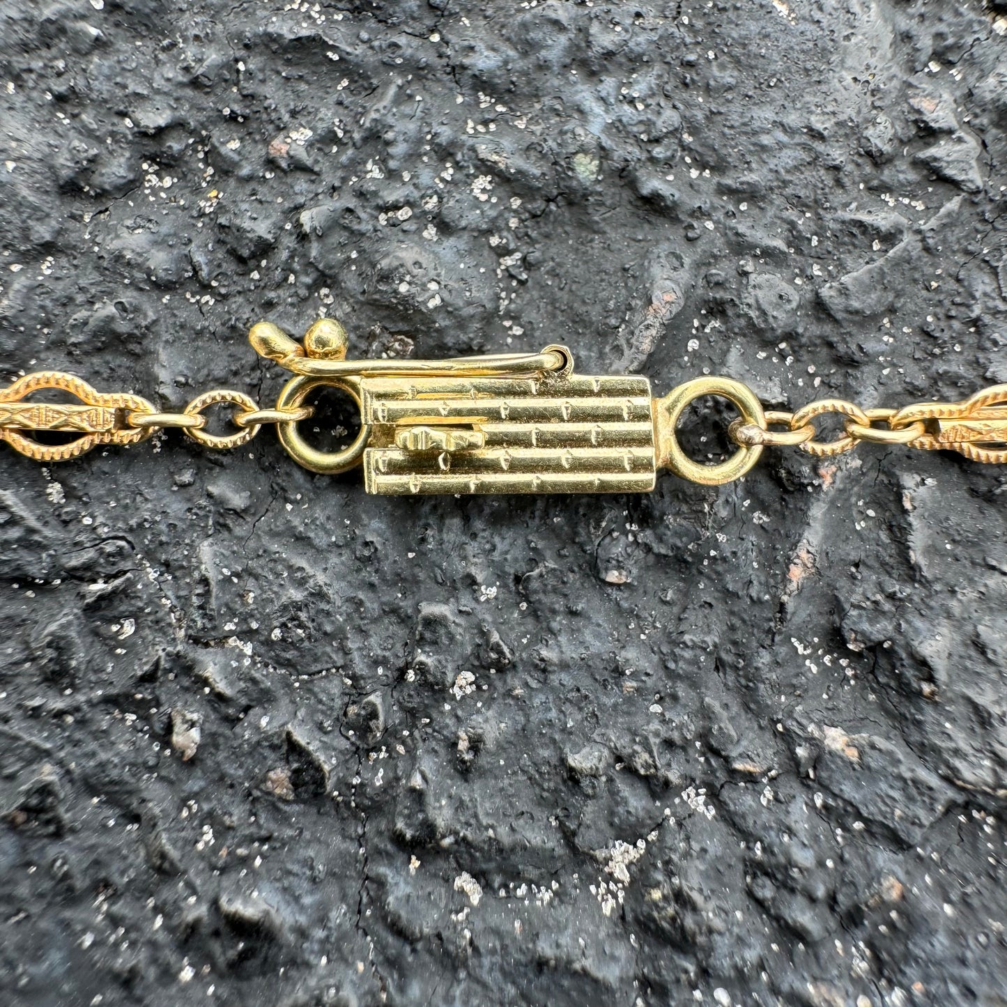 1960’s Degussa Pure 24k Gold 10g Bar .25ctw Diamond Necklace (16”)