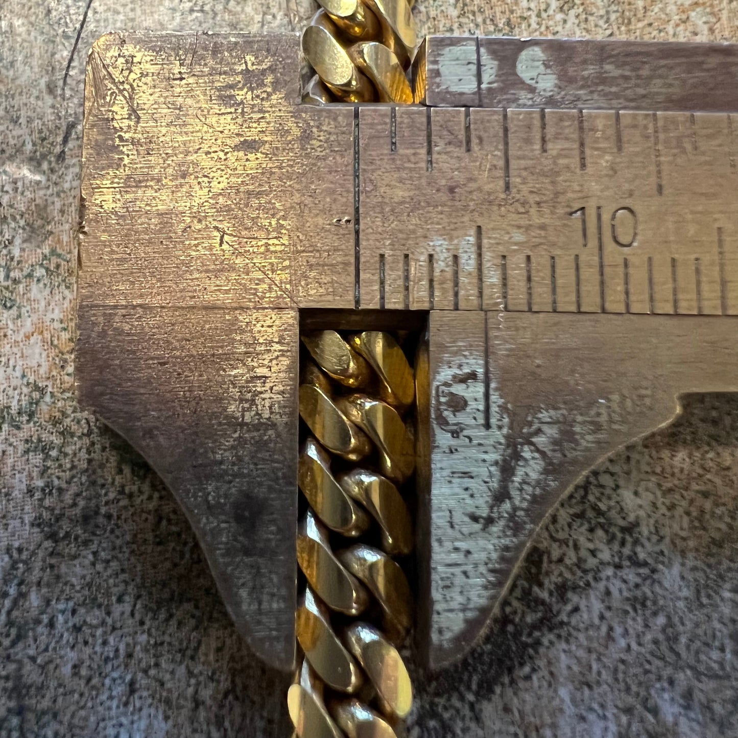 Immaculate Solid 18k Yellow Gold Heavyweight Miami Cuban Link Necklace (20”)