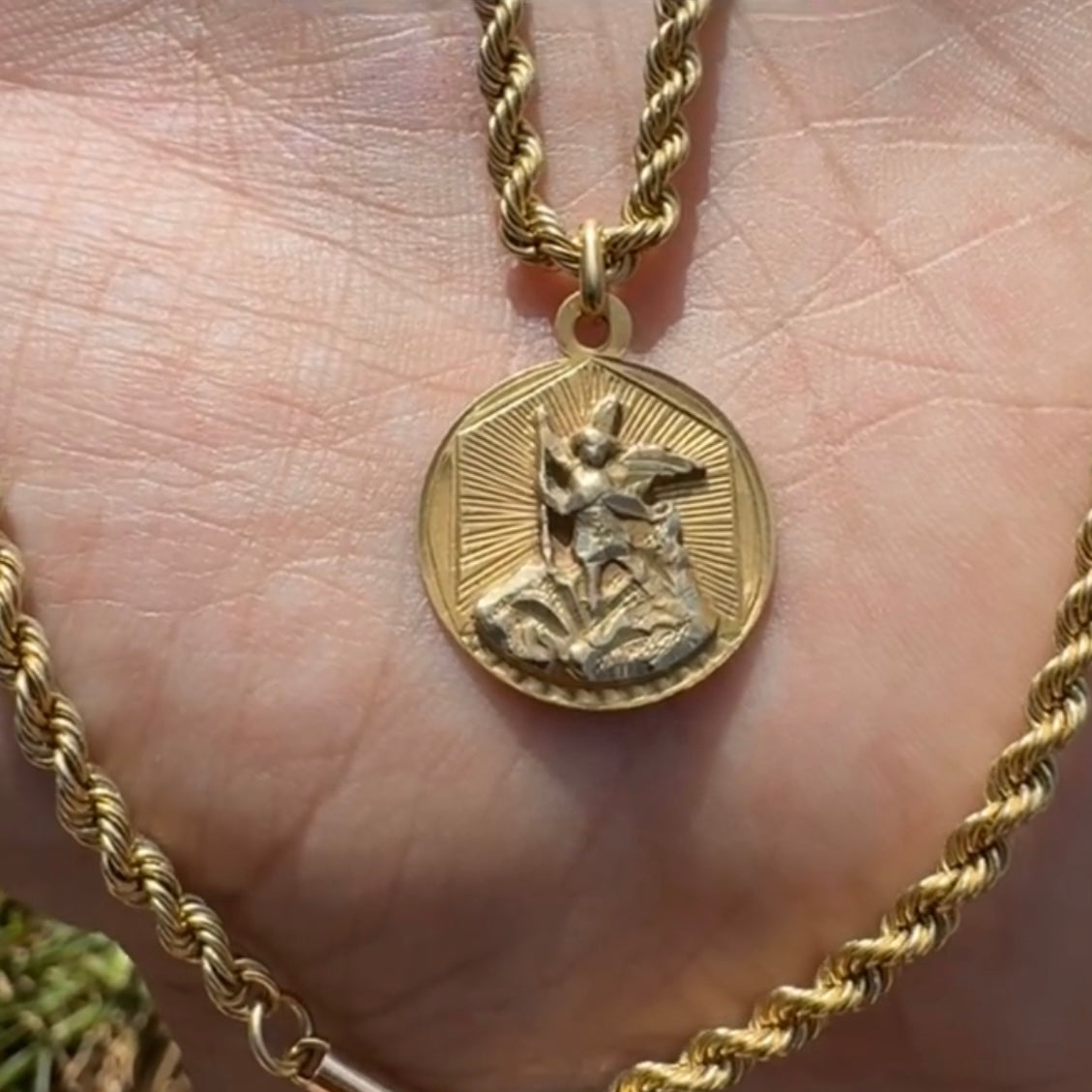 ST Michael Necklace