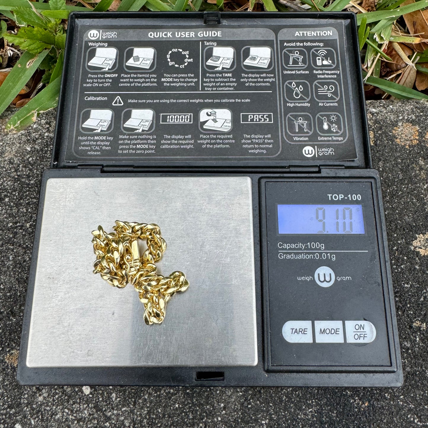 Brand New 14k Yellow Gold Miami Cuban Link Bracelet (8”)