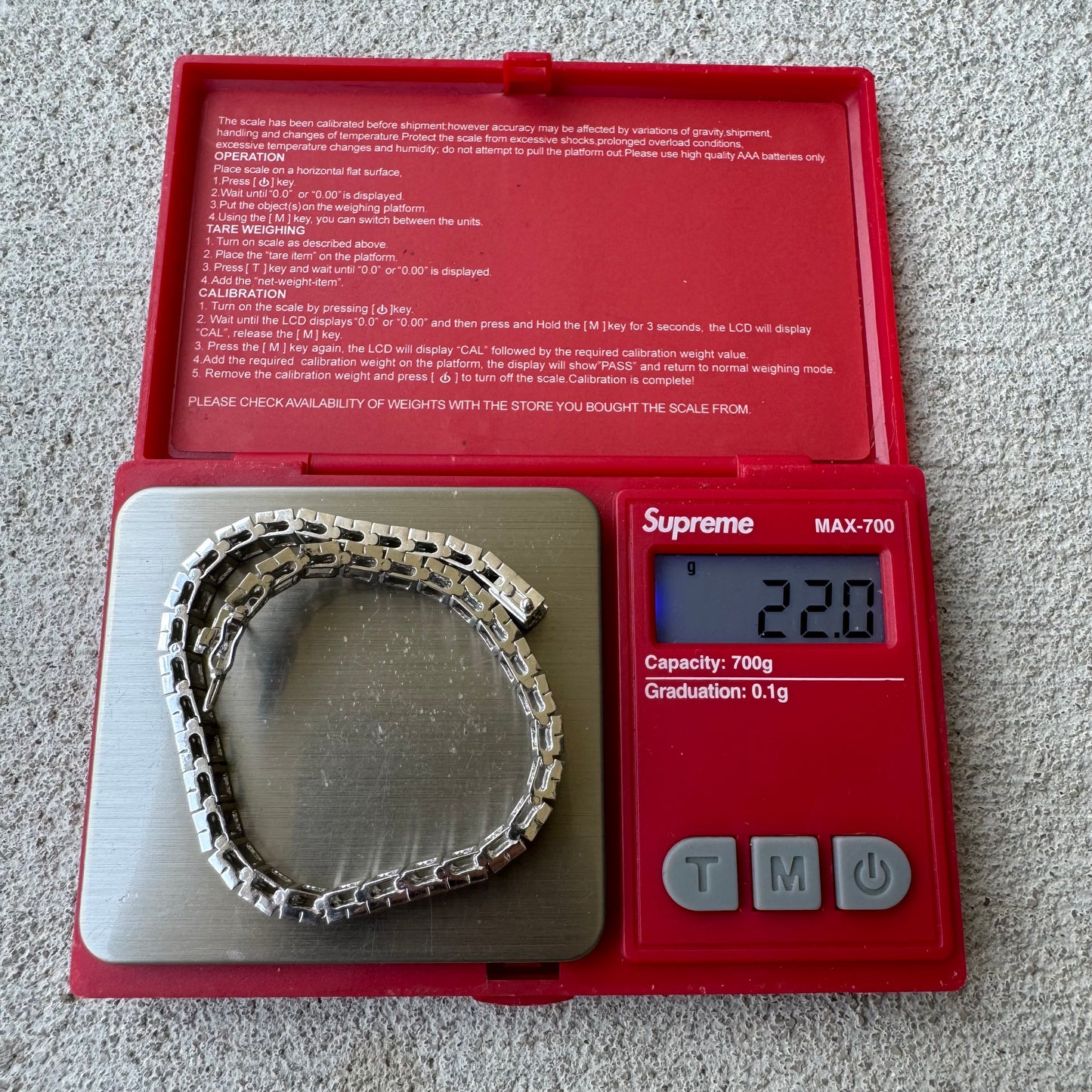 New Old Stock 18k White Gold 3.7ctw Natural VS Diamond Tennis Bracelet (7.35”)
