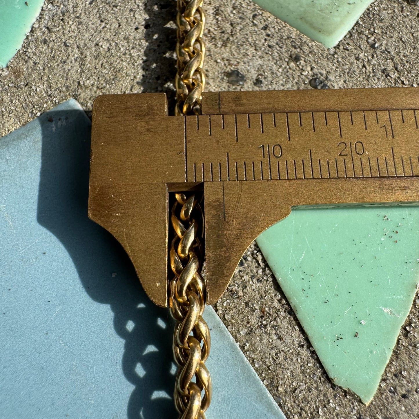 David Yurman 18k Yellow Gold Wheat Link Necklace (26”/4mm)