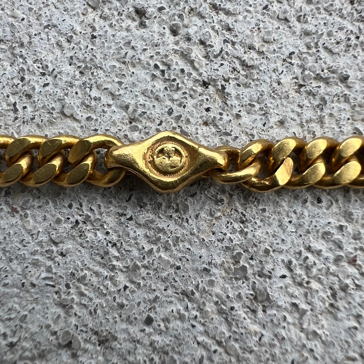 “INVESTMENT JEWELRY” Vintage Pure .999 Solid 24k Yellow Gold Cuban Link Necklace (24.5”)