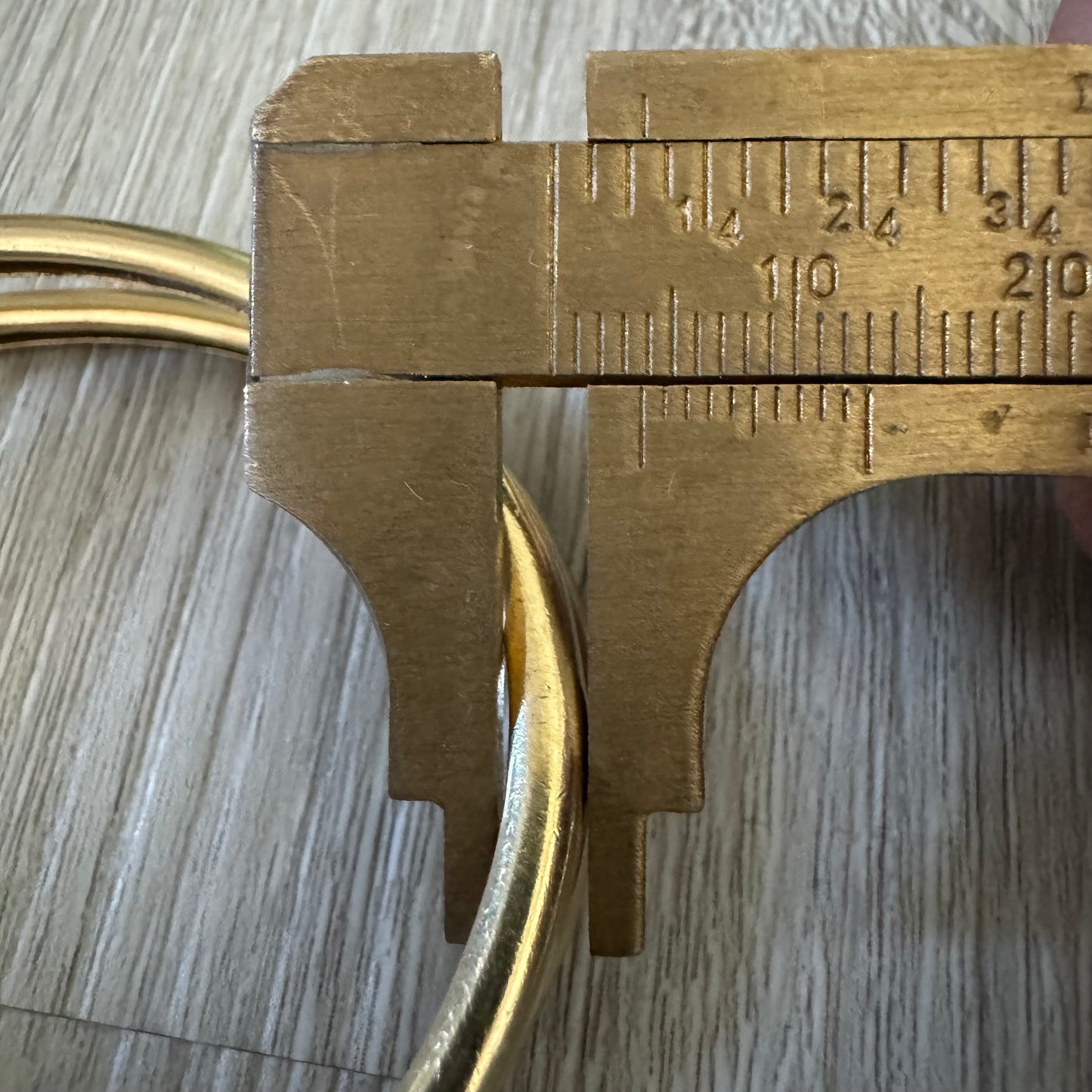 Antonini Gioielli Solid 18k Yellow Gold .50ctw Natural Diamond Double Row Hinged Bangle Bracelet (6”-7”)