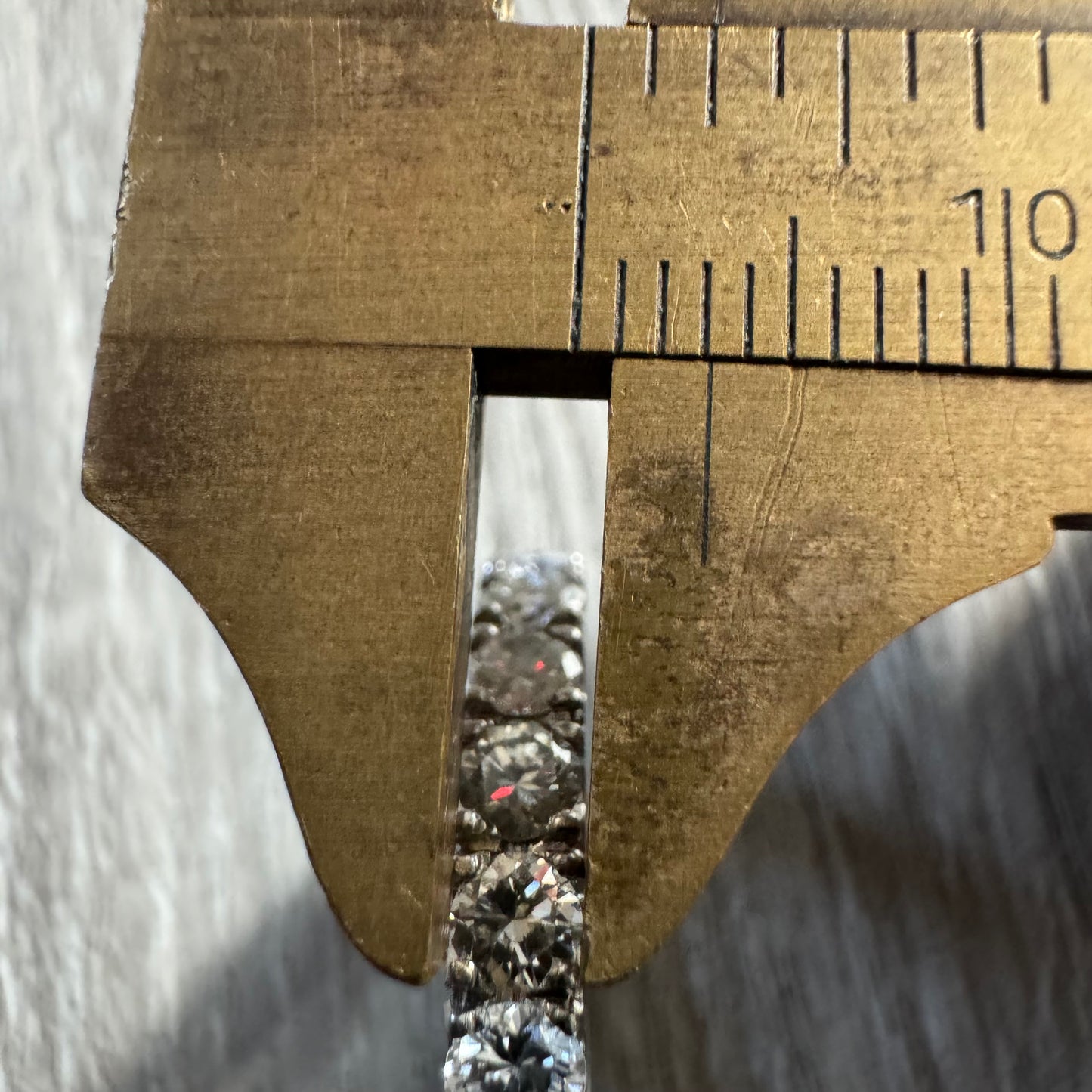 Mid-Century 4.0ctw VS1 Natural Diamond .950 Platinum Full Eternity Band (10)