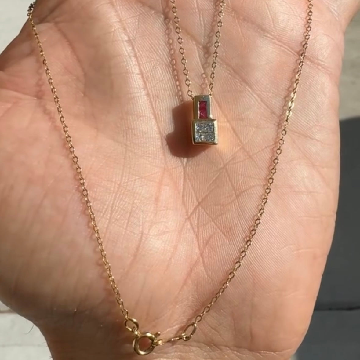Graduation pendant