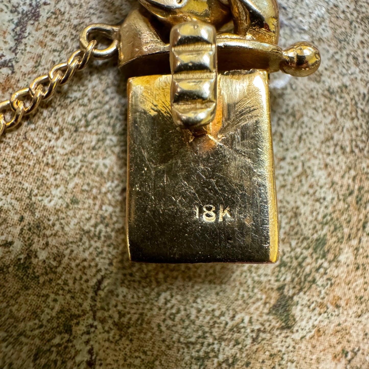 Mid-Century Solid 18k Yellow Gold Super Heavyweight Old School Miami Cuban Link Bracelet (7.75”)
