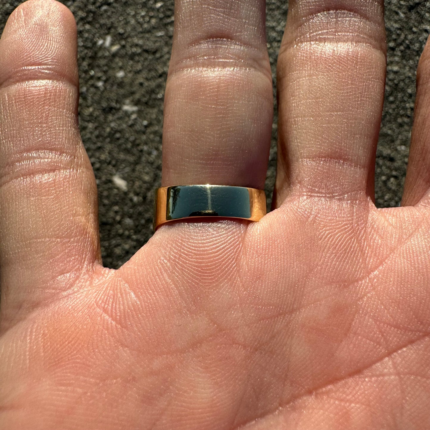 Vintage Solid 18k Yellow Gold Black Onyx Natural Solitaire Diamond Signet Ring (8.25)