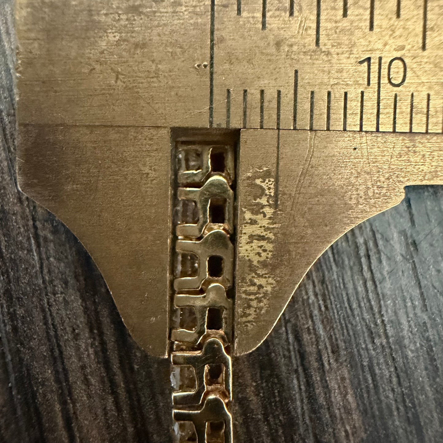 Vintage Solid 14k Yellow Gold 3.5Ctw Natural Diamond Classic Line Style Tennis Bracelet And Rolex Datejust 16013