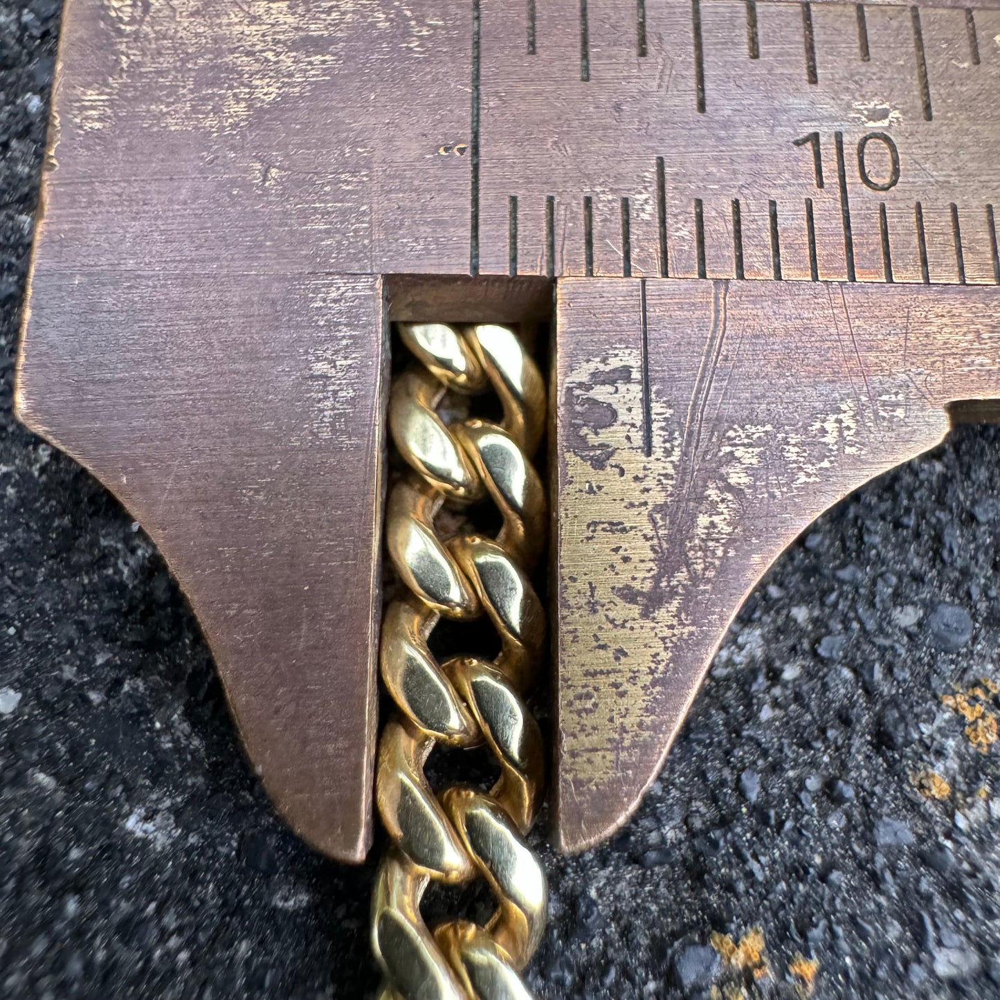Brand New 14k Yellow Gold Miami Cuban Link Necklace (22”)