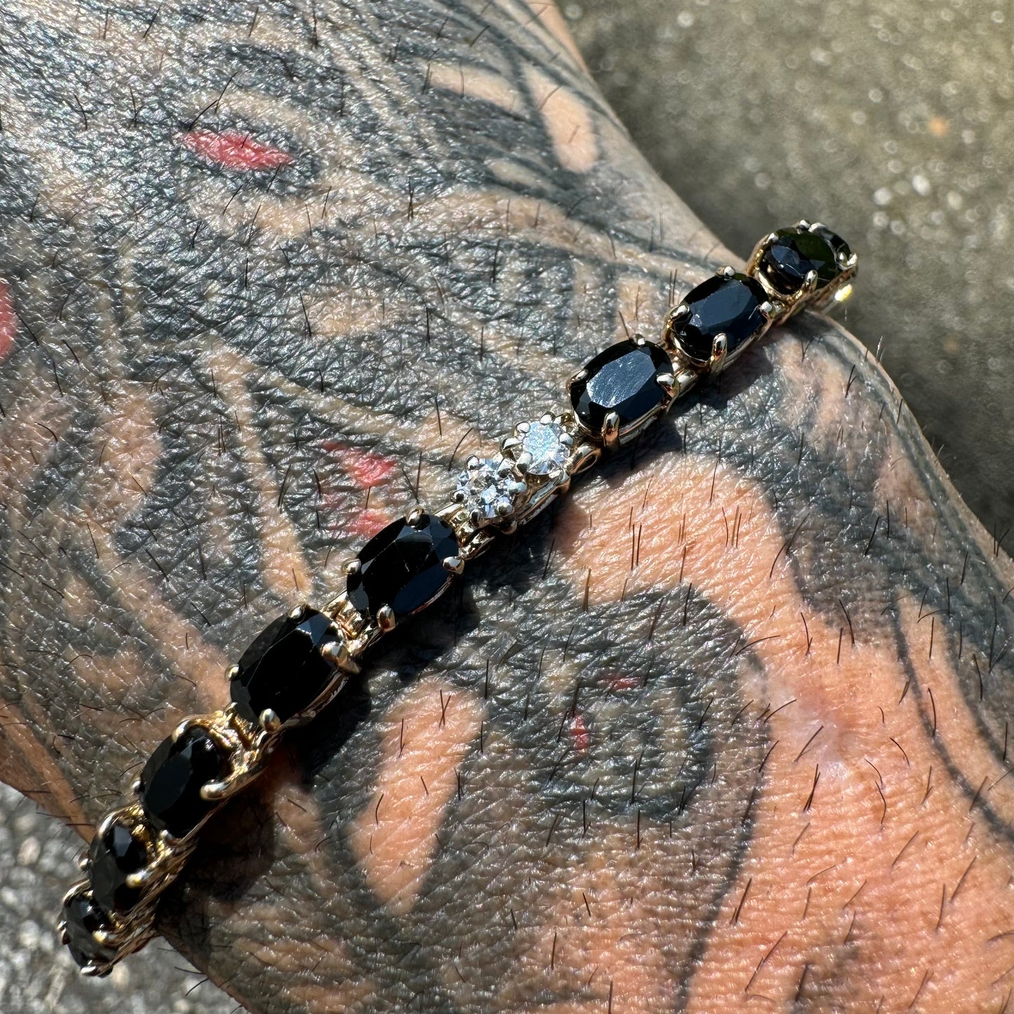 Blue Sapphire Bracelet