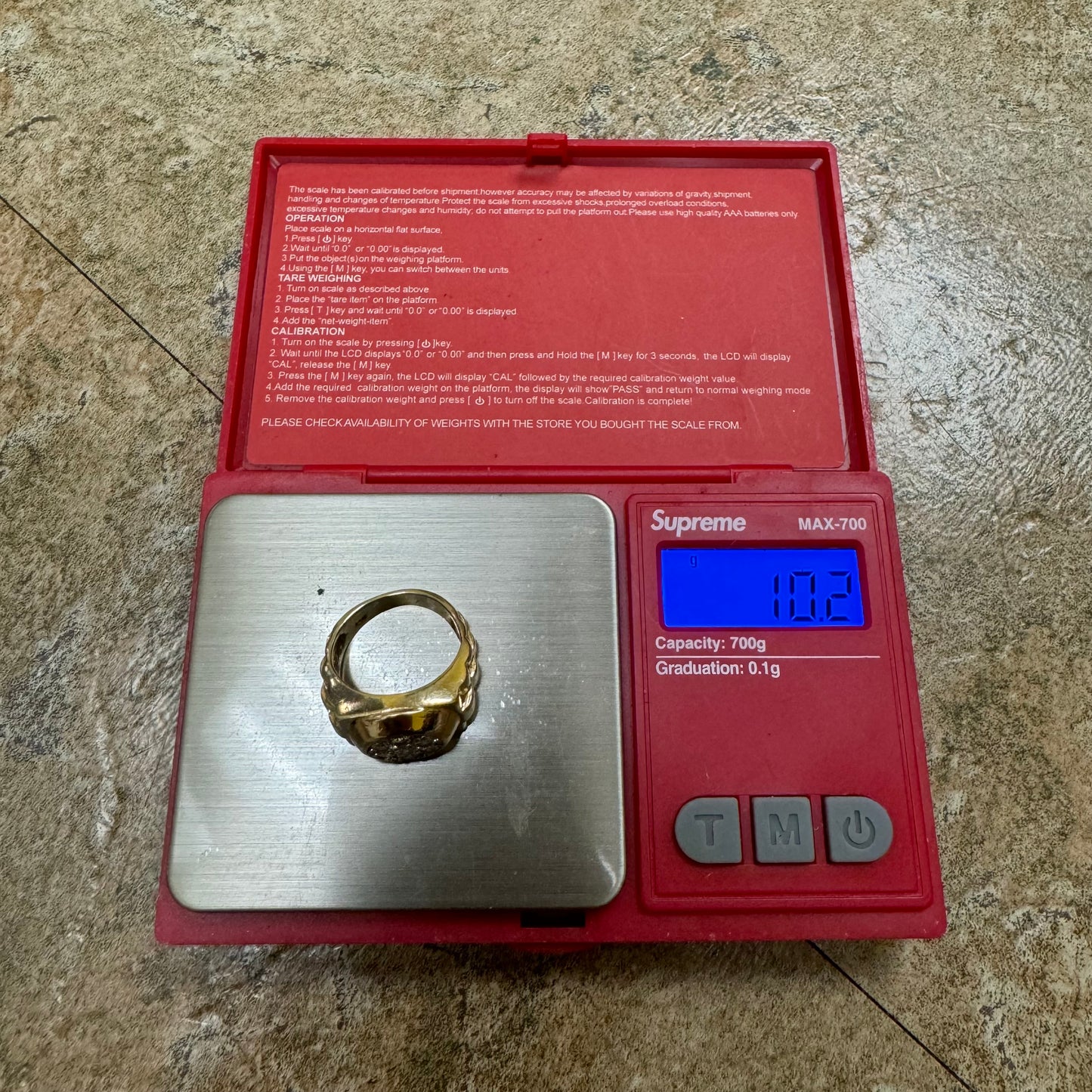 1970’s/80’s 14k Yellow Gold Rolex Style .75CTW Natural Diamond Kentucky Cluster Ring (6.5)
