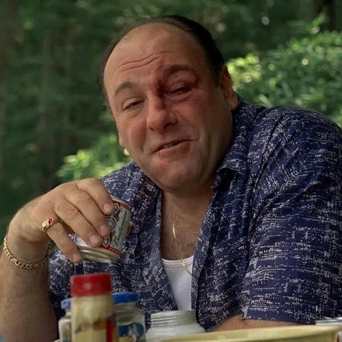 Vintage 14k Gold Tony Soprano Natural Diamond/Spinel Pinky Ring (7.75)