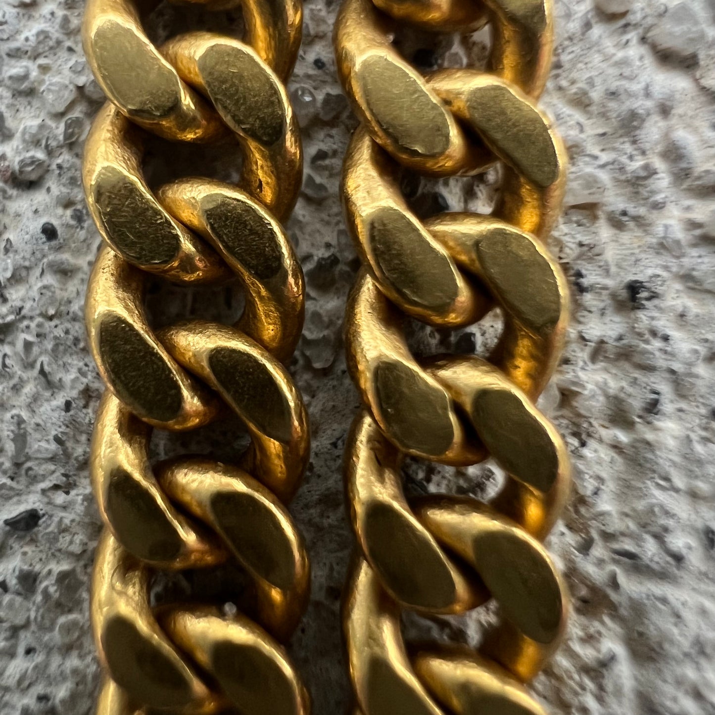 “INVESTMENT JEWELRY” Vintage Pure .999 Solid 24k Yellow Gold Cuban Link Necklace (24.5”)