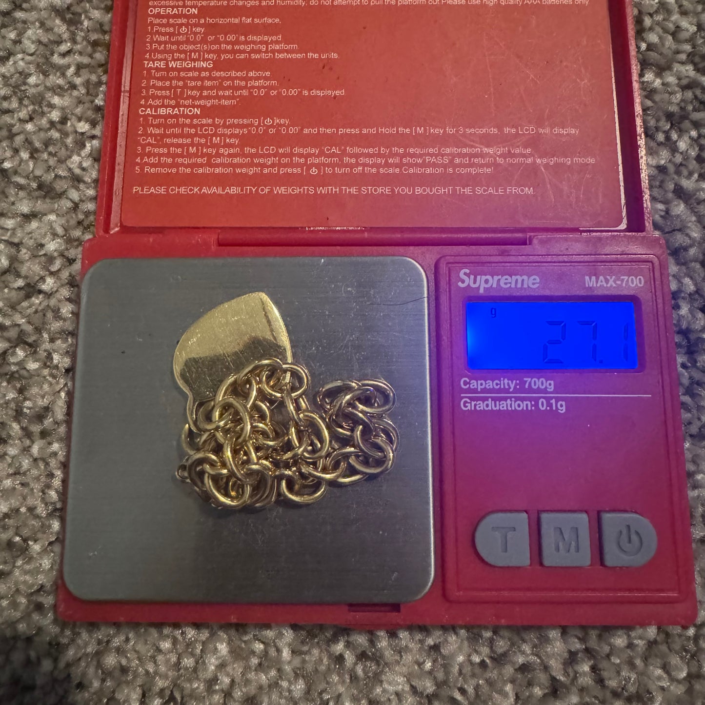Tiffany & Co. Solid 18k Yellow Gold Cable Link Heart Tag Bracelet (7.75”)