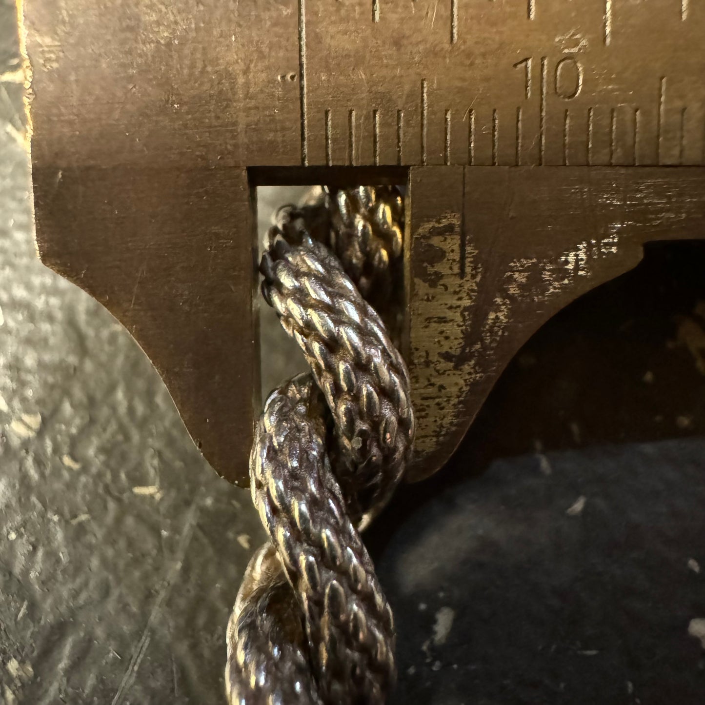 Vintage Solid Sterling/.925 Tiffany And Co. Textured Curb Link Bracelet (7.5”)