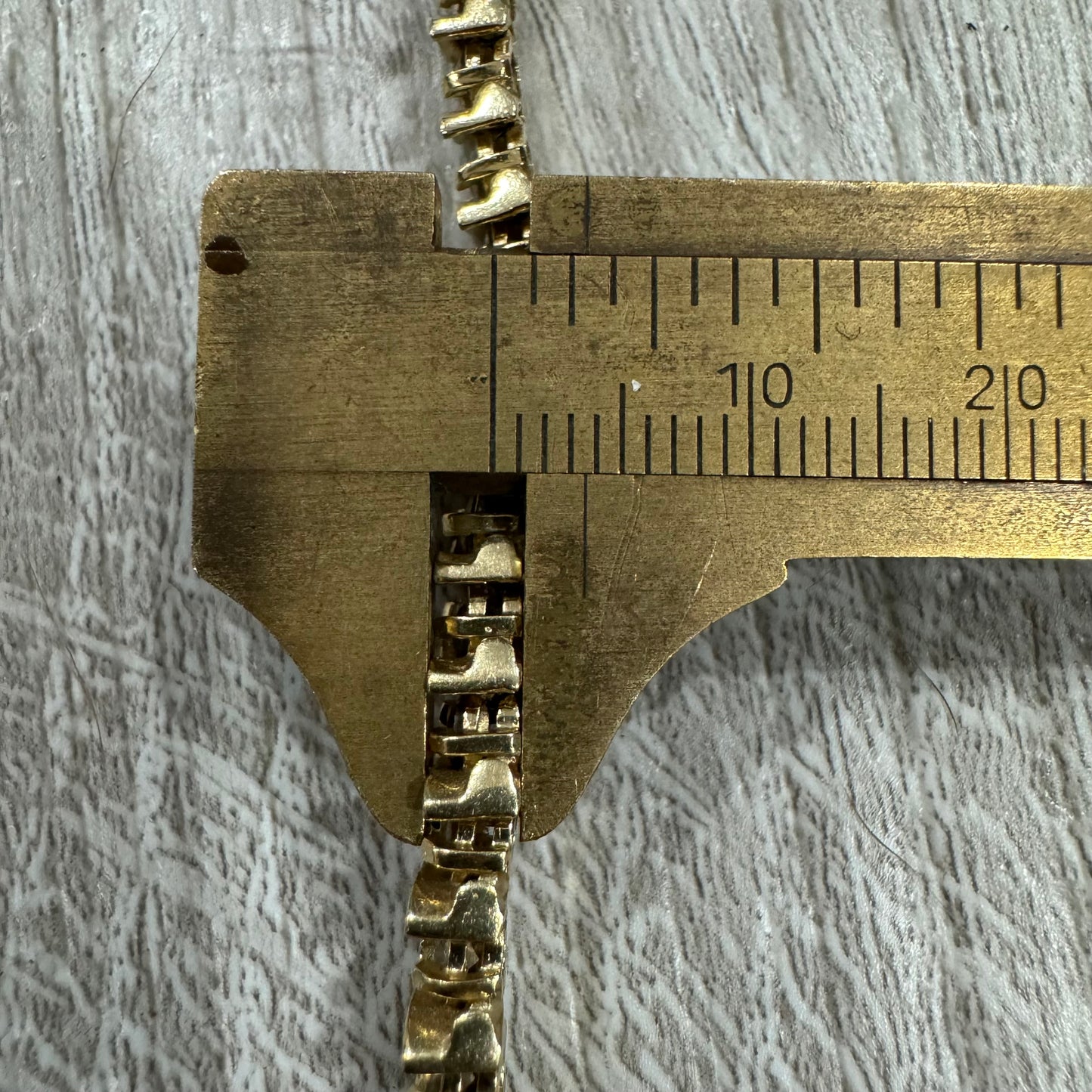 Vintage Solid 14k Yellow Gold 3.0ctw Natural Diamond Heavyweight S-Link Tennis Bracelet (7.25”)