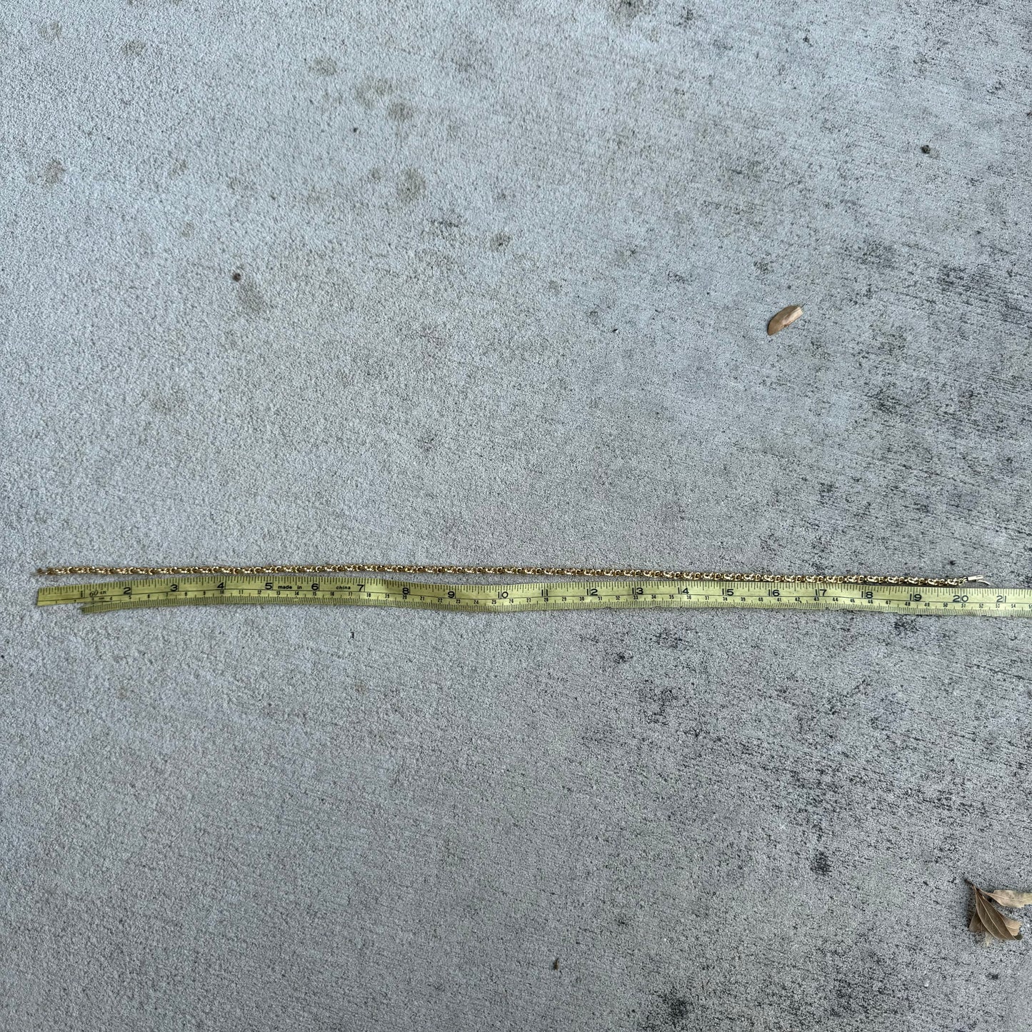 1970’s Solid 14k Yellow Gold Heavyweight Nugget Link Necklace (20.25”)