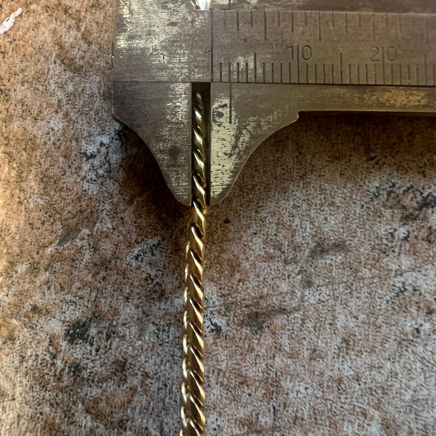 Solid 14k Yellow Gold Italian Made Miami Cuban Link Necklace (20”)