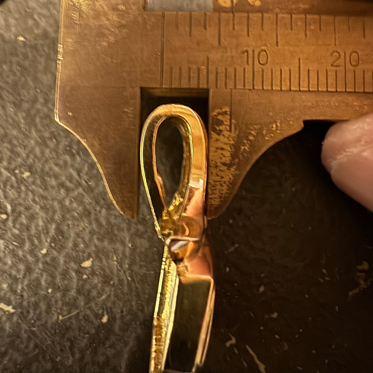 Vintage 14k Yellow Gold Natural Gold Bearing Quartz Pendant