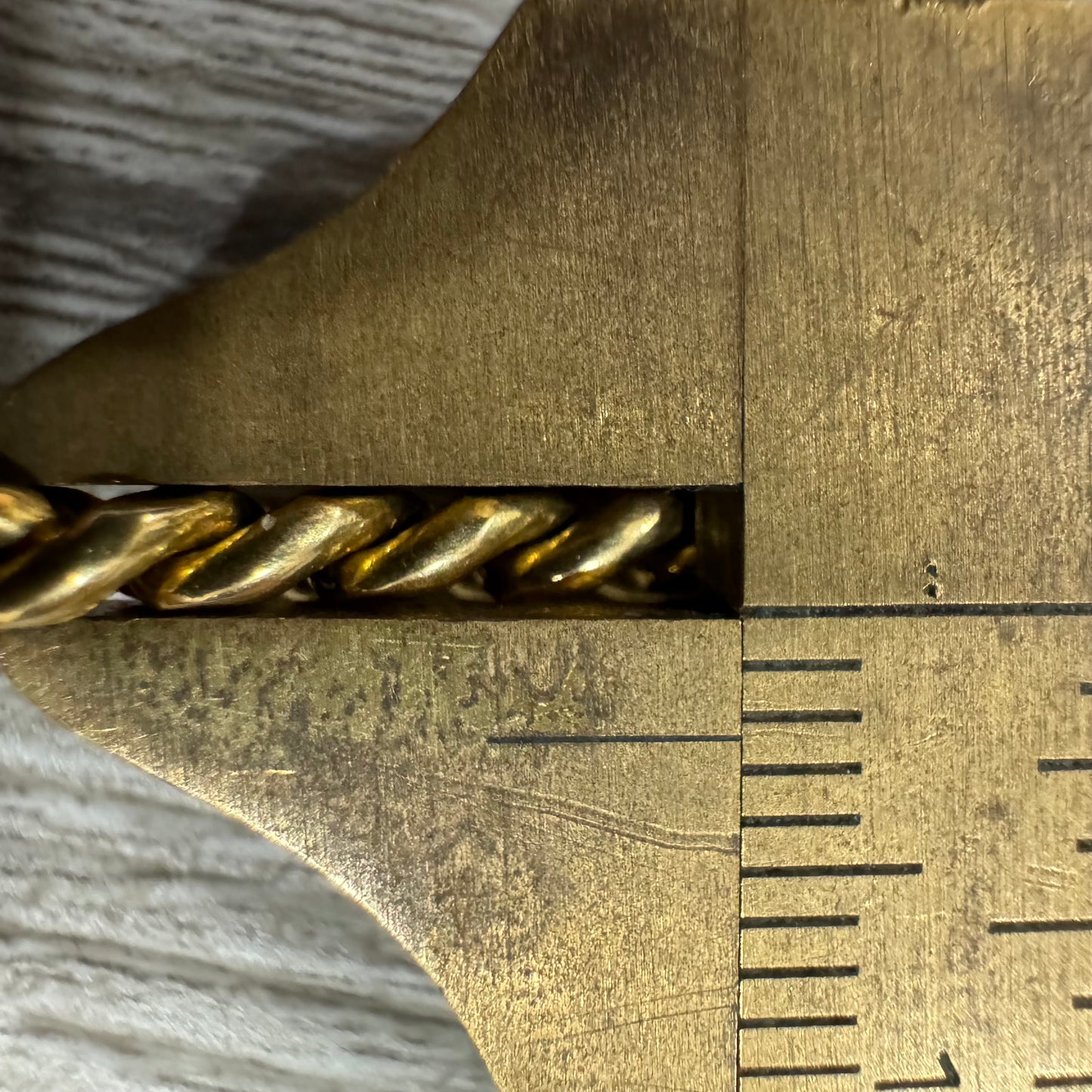 Vintage Solid 18k Yellow Gold Handcrafted Heavyweight Cuban Link Necklace (23.5”)