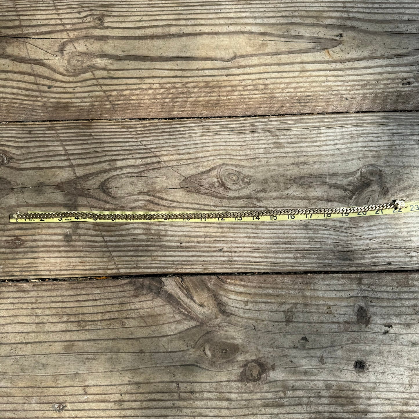 Vintage Solid 14k Yellow Gold Heavyweight (110g) Miami Cuban Link Necklace (22”)