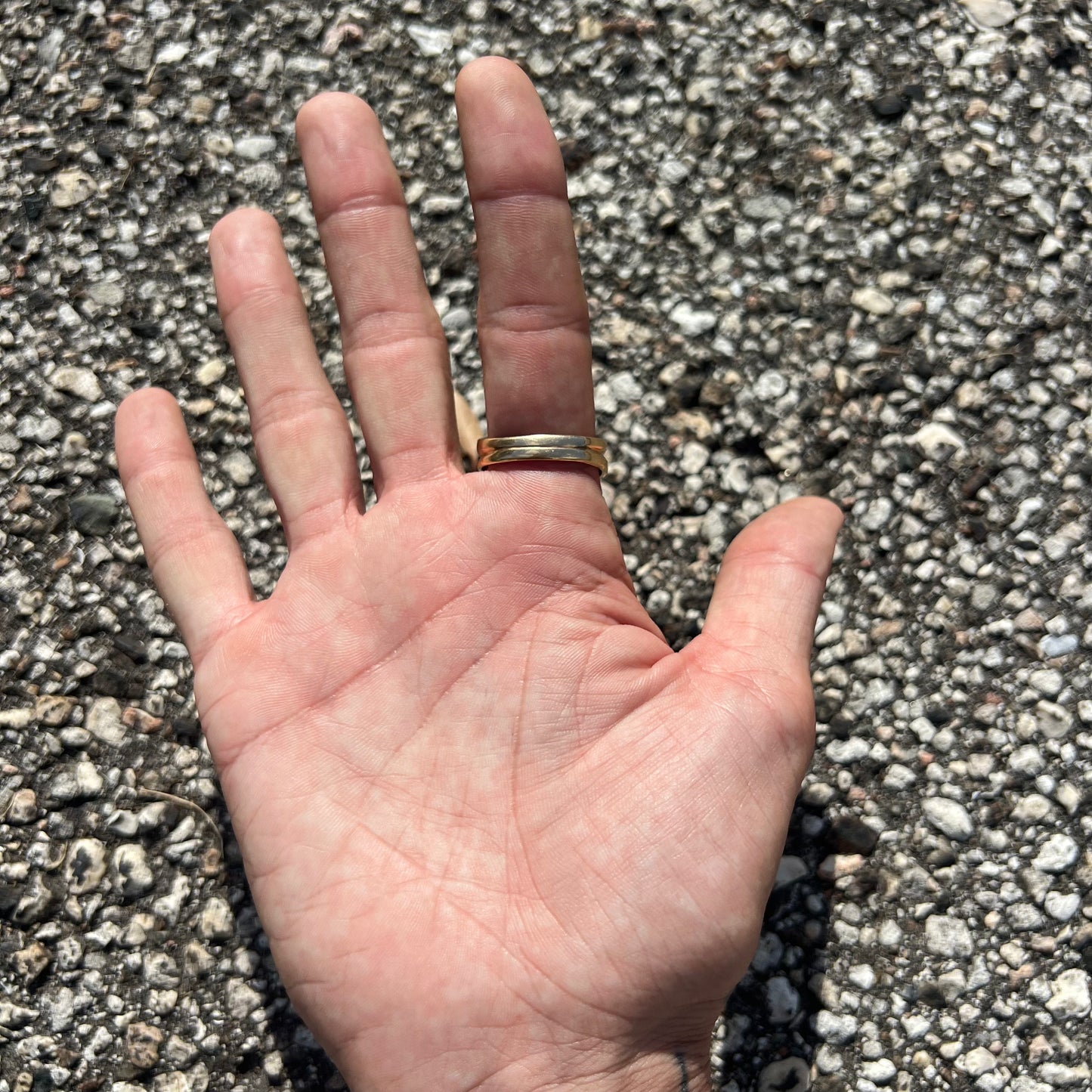 1970’s 14k Kentucky Cluster Diamond Nugget Ring (13)