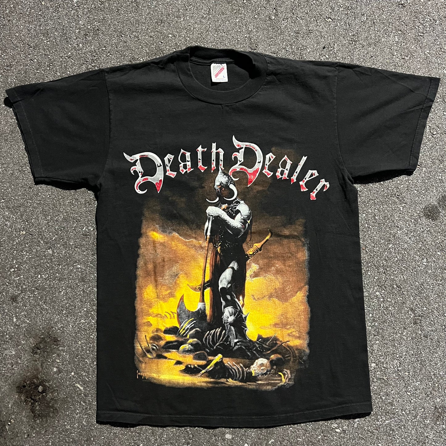 1987 Frank Frazetta Death Dealer Shirt