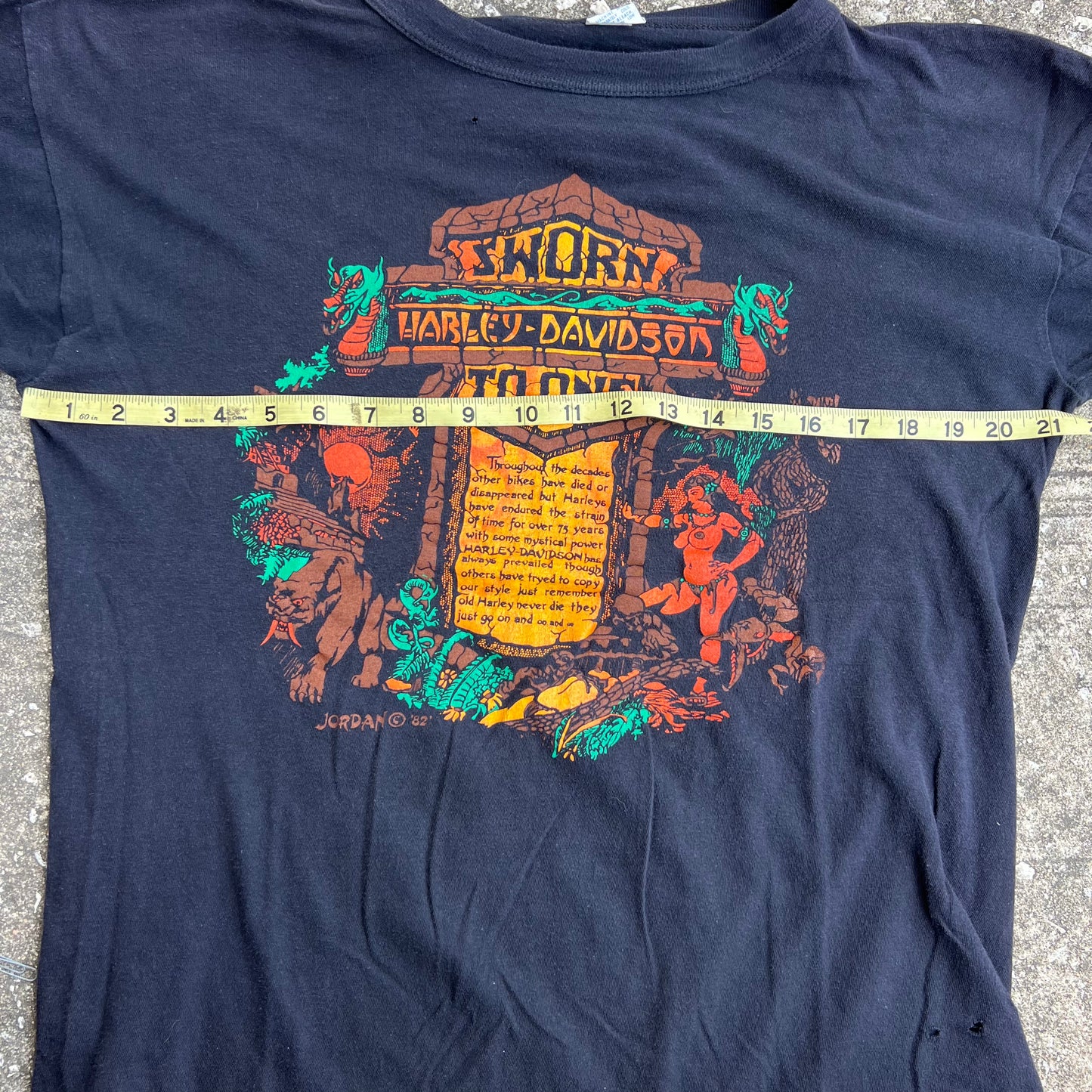 1982 Harley Davidson “Sworn To One” (XL)