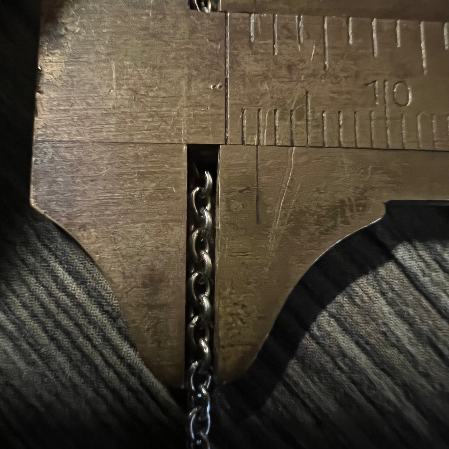 Solid Platinum Dice Pendant And Classic Link Chain By Menē