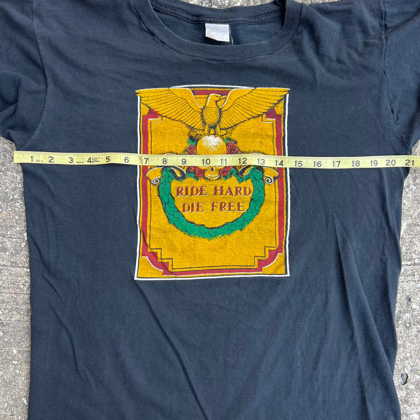 Very Early 1980’s Harley Davidson Nationalist Eagle Shirt (XL)