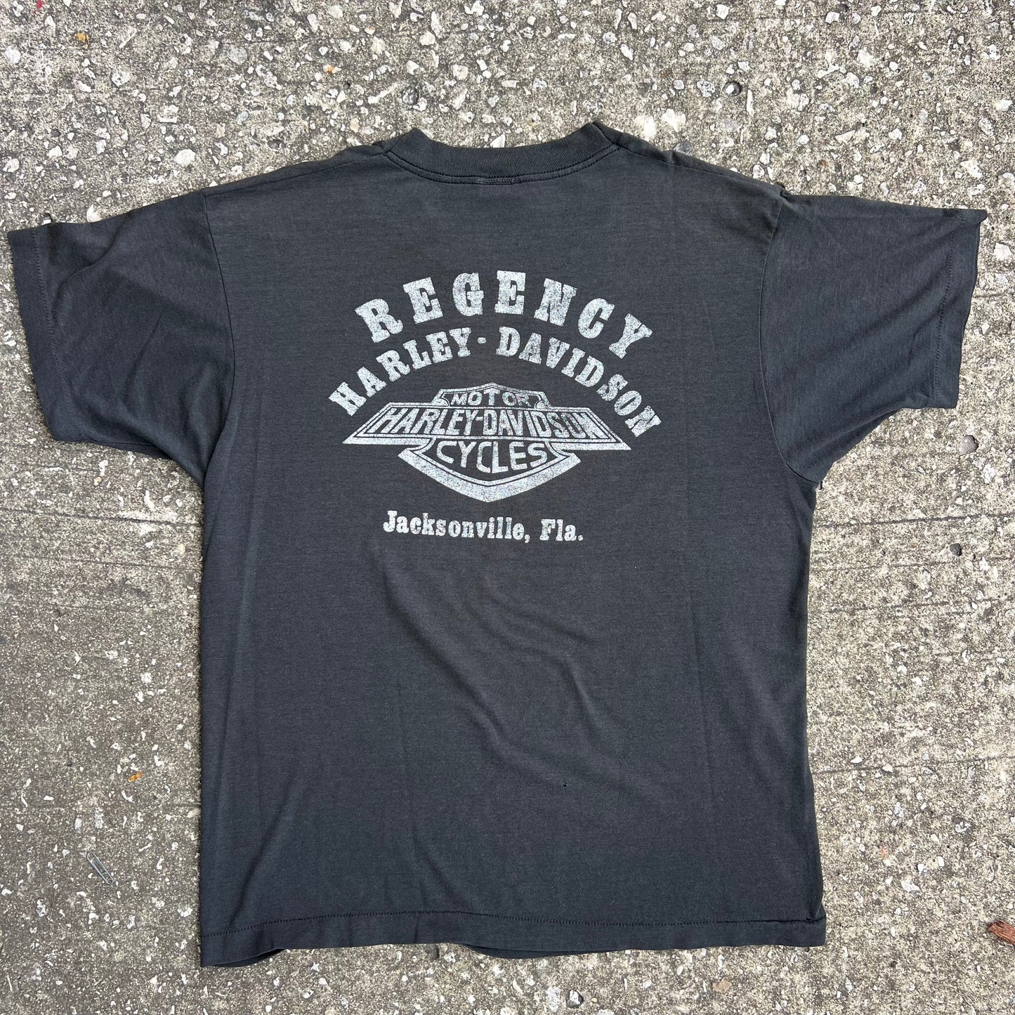 1980’s Harley-Davidson Fire Power Shirt (L)
