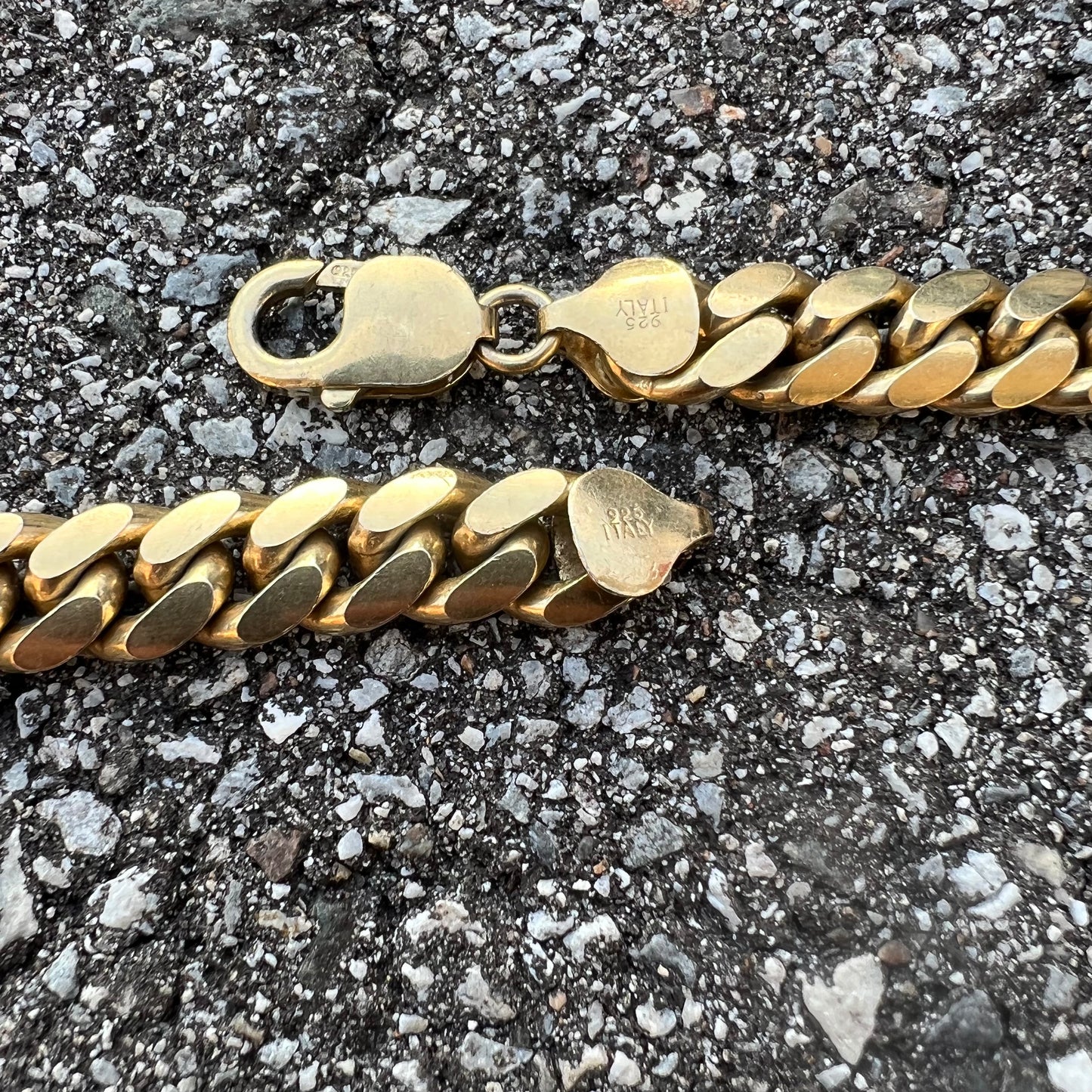 Vintage Solid Sterling/.925 Super Heavyweight Miami Cuban Link Chain