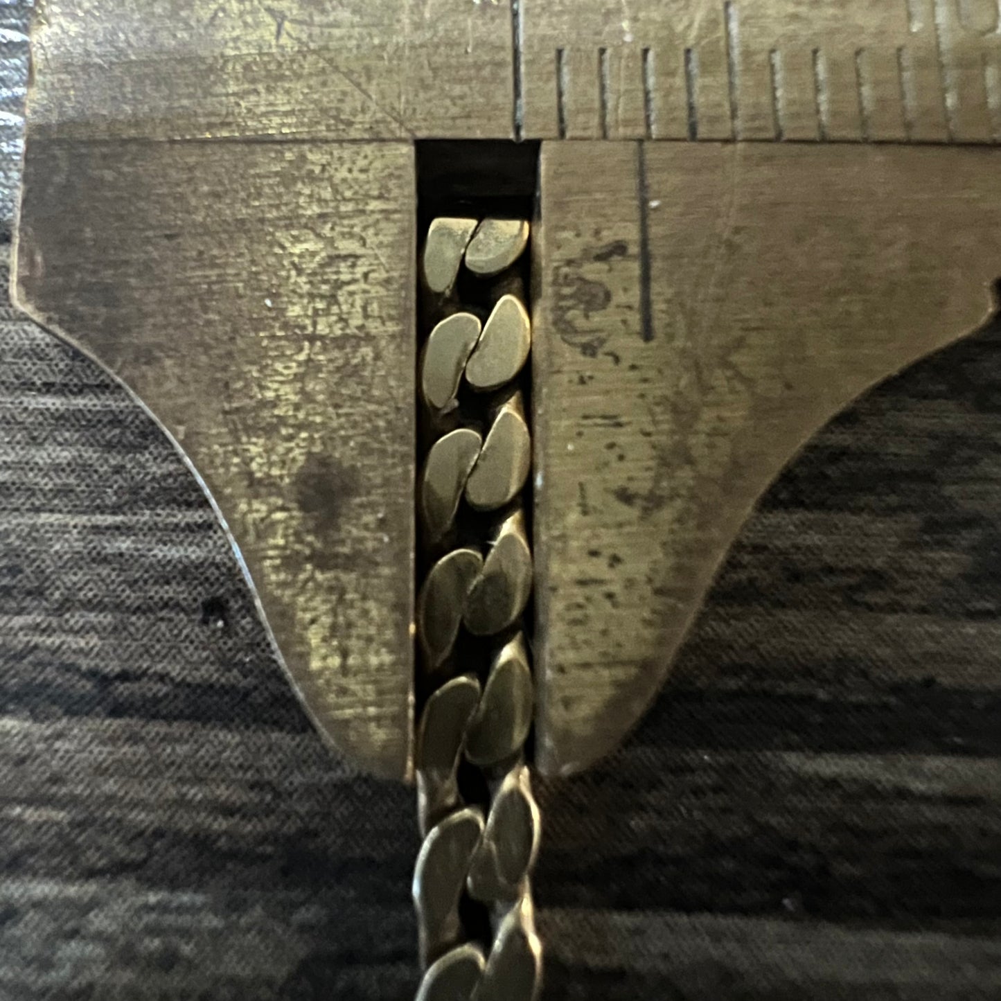 1960’s Solid 14k Old School Italian Cuban Link Necklace