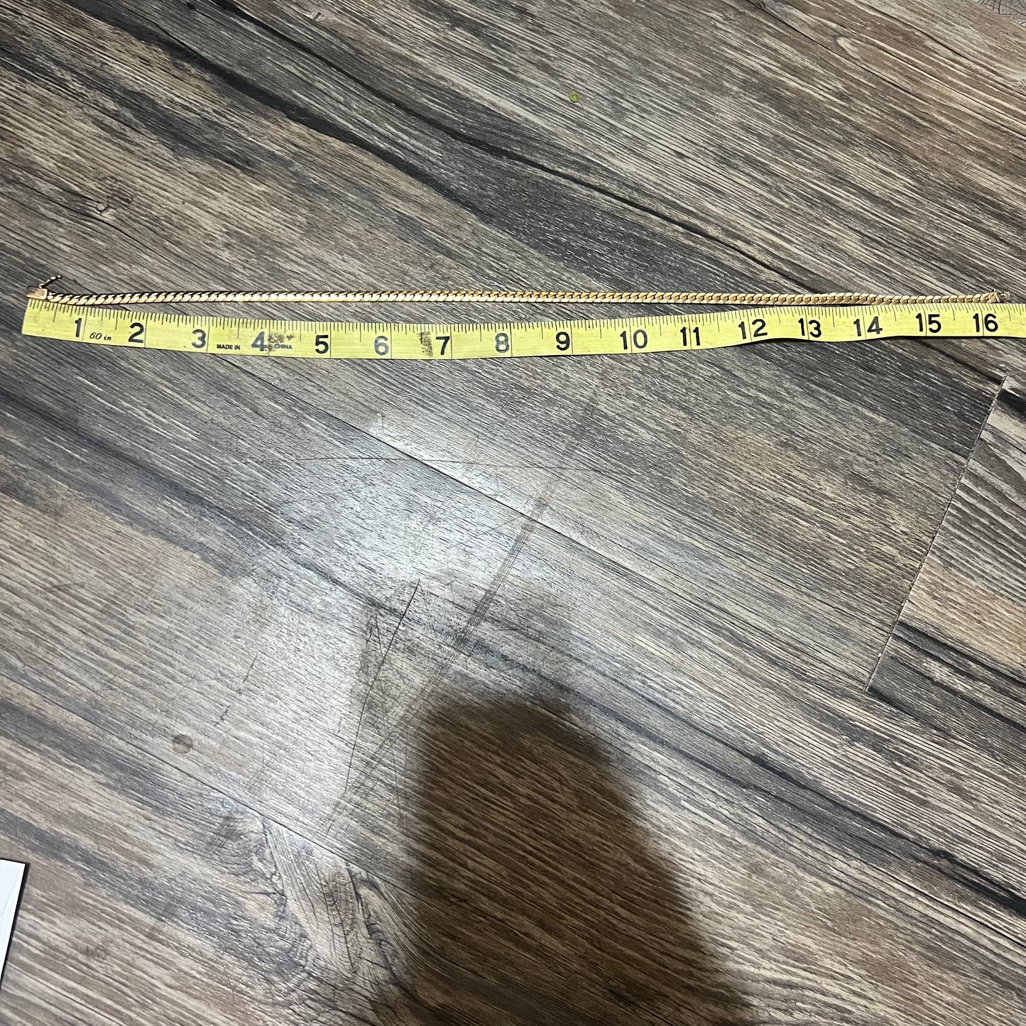 1960’s/70’s Solid 14k Sleek Miami Cuban Link Necklace