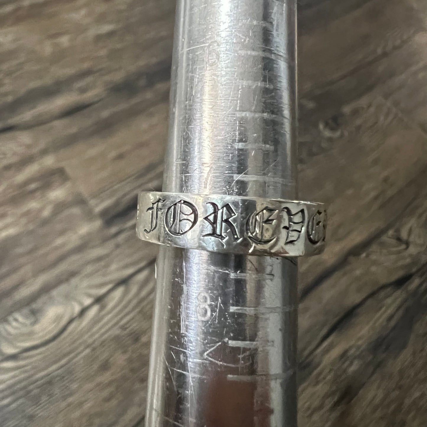 2003 Chrome Hearts Forever Ring