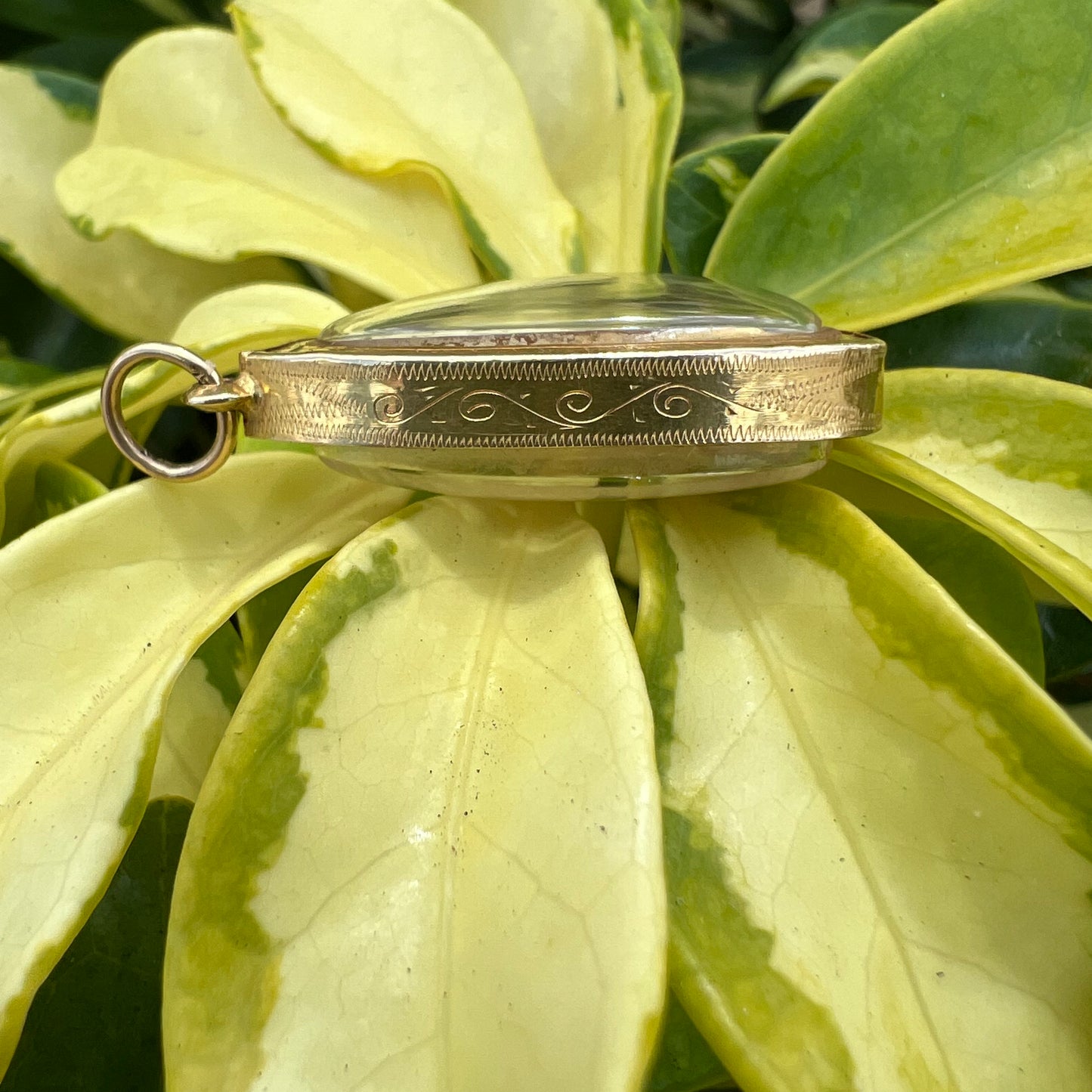 18k Gold Buddha Amulet Pendant