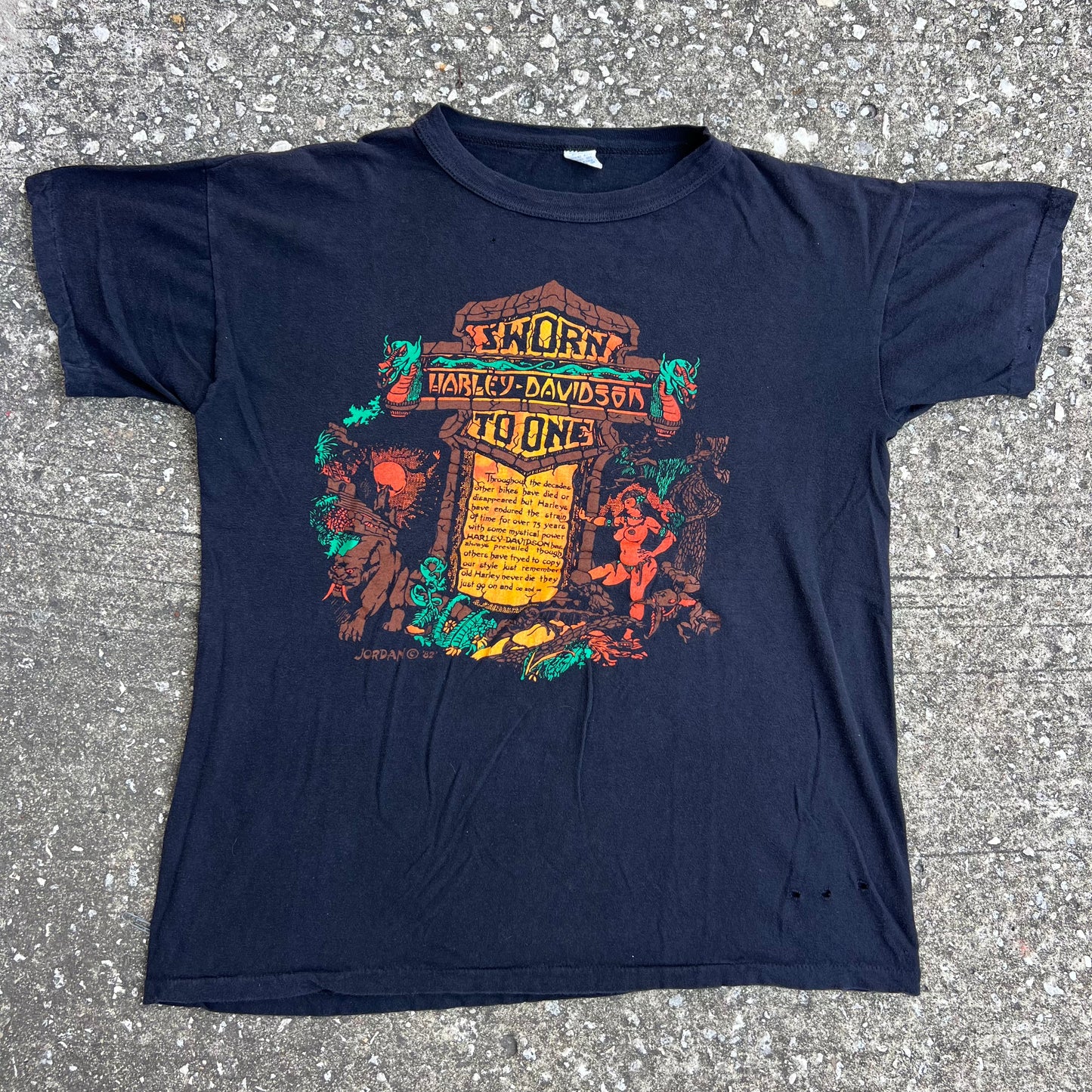 1982 Harley Davidson “Sworn To One” (XL)