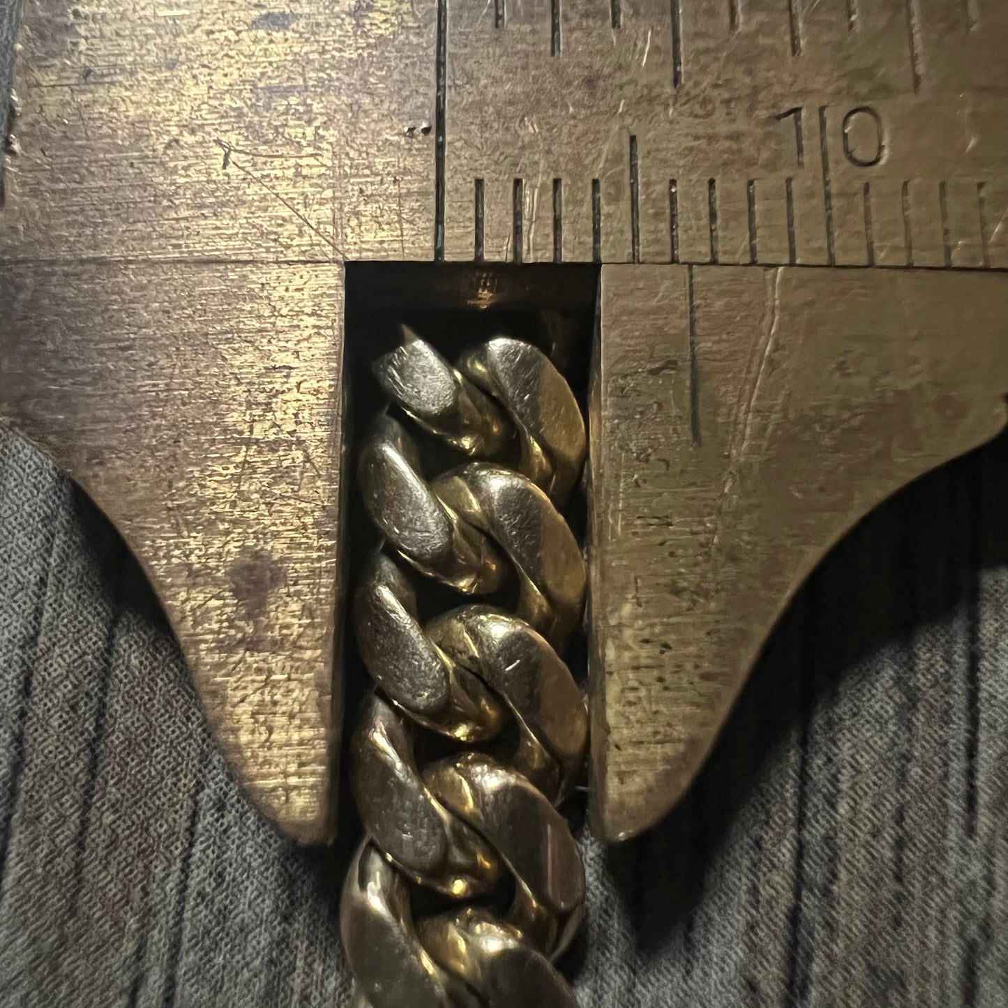 Vintage Solid 14k Miami Cuban Link Bracelet