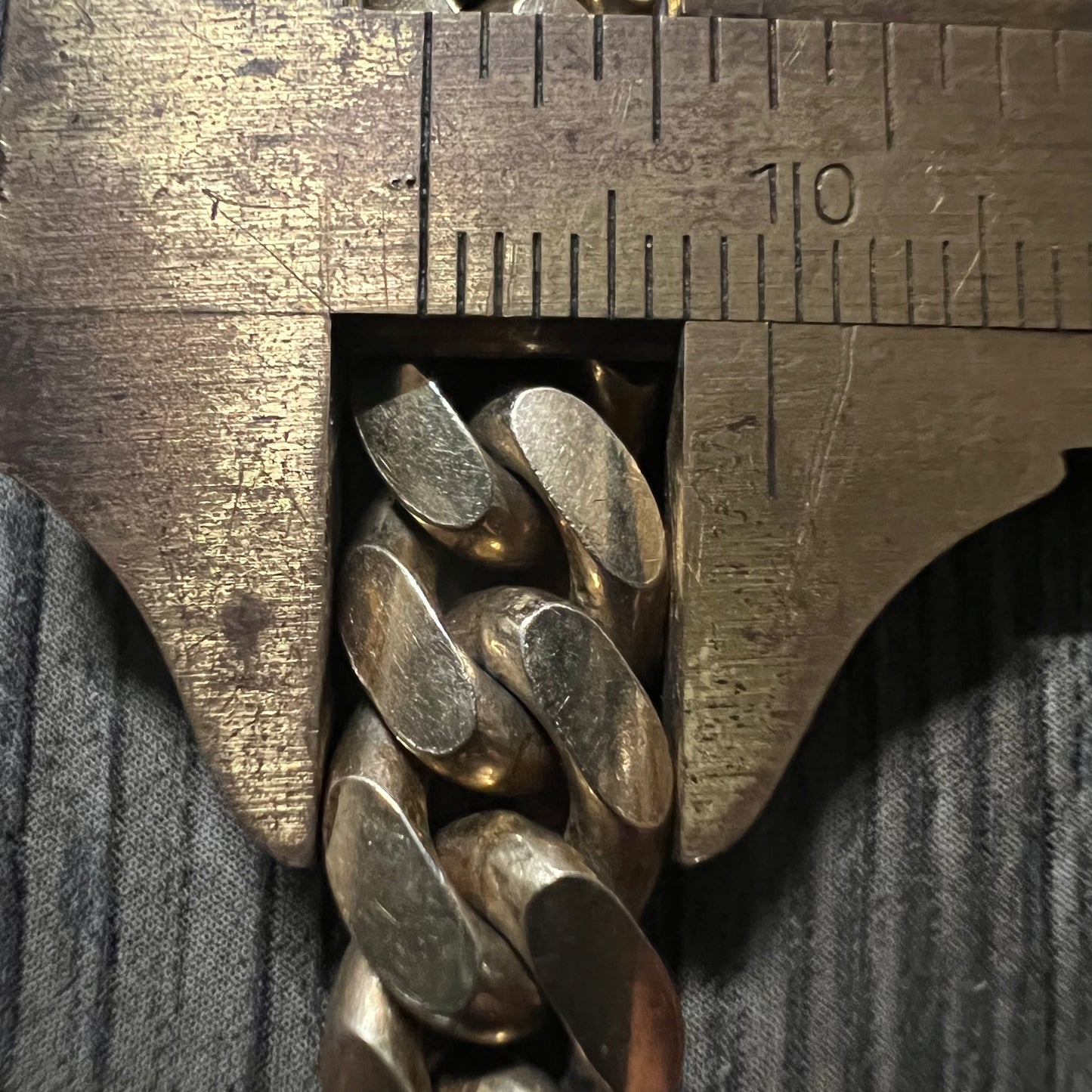 Vintage Solid Sterling/.925 Super Heavyweight Miami Cuban Link Chain
