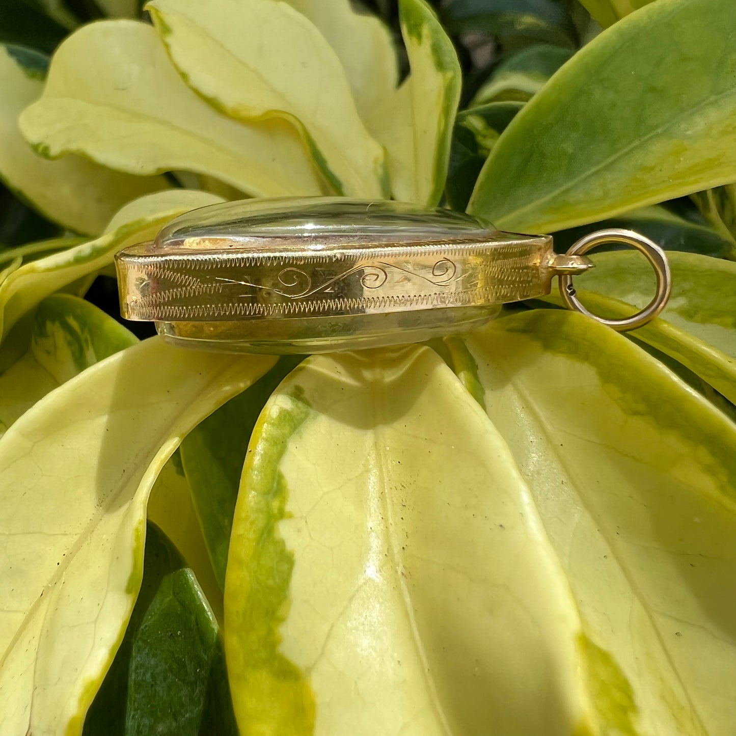 18k Gold Buddha Amulet Pendant