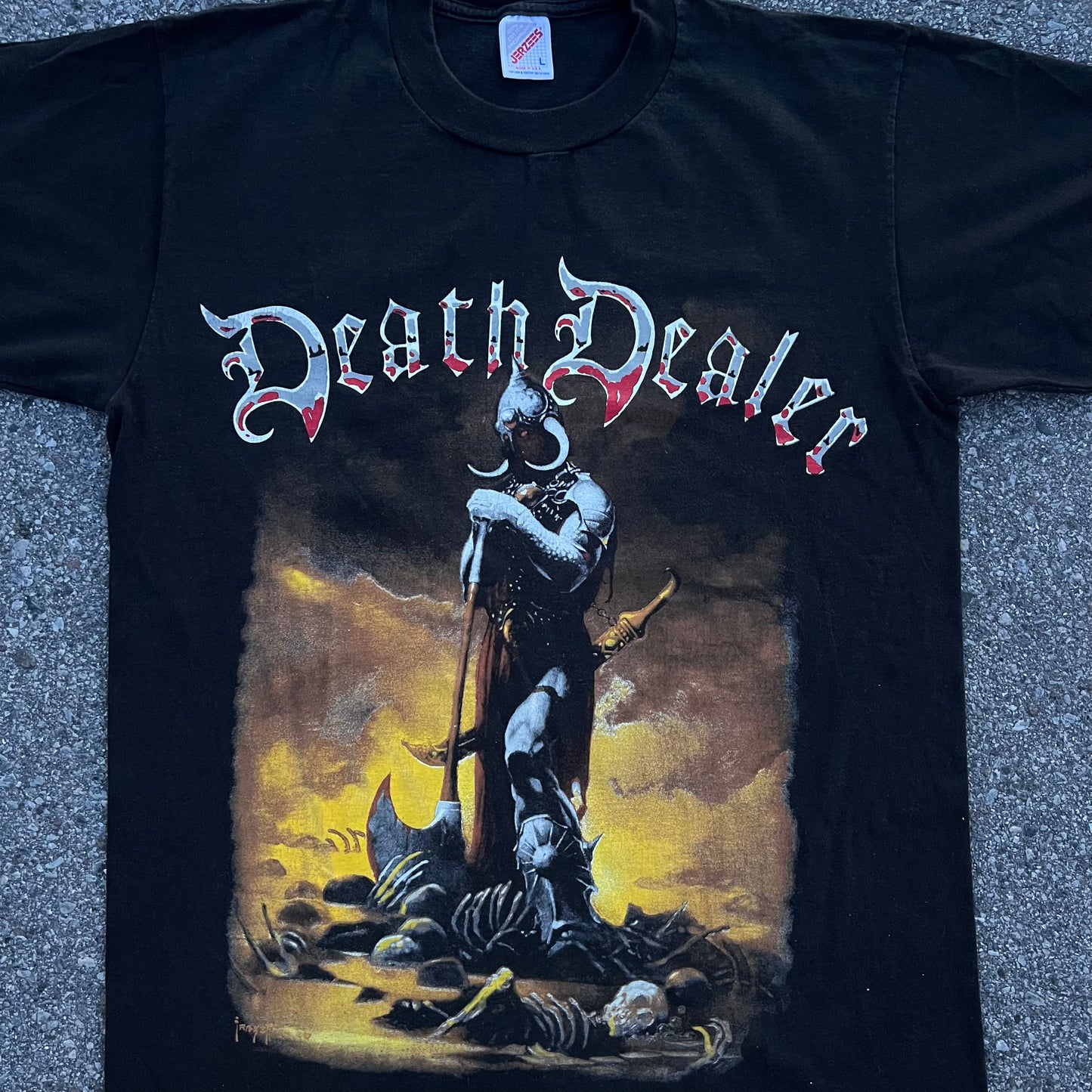 1987 Frank Frazetta Death Dealer Shirt