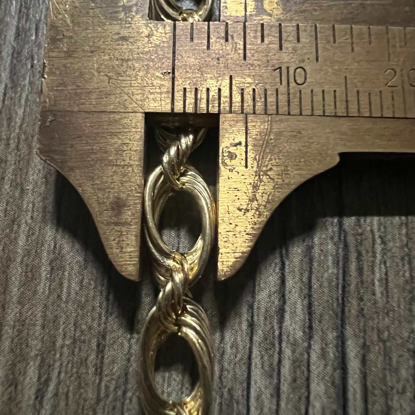 Vintage 14k Milano Link Bracelet