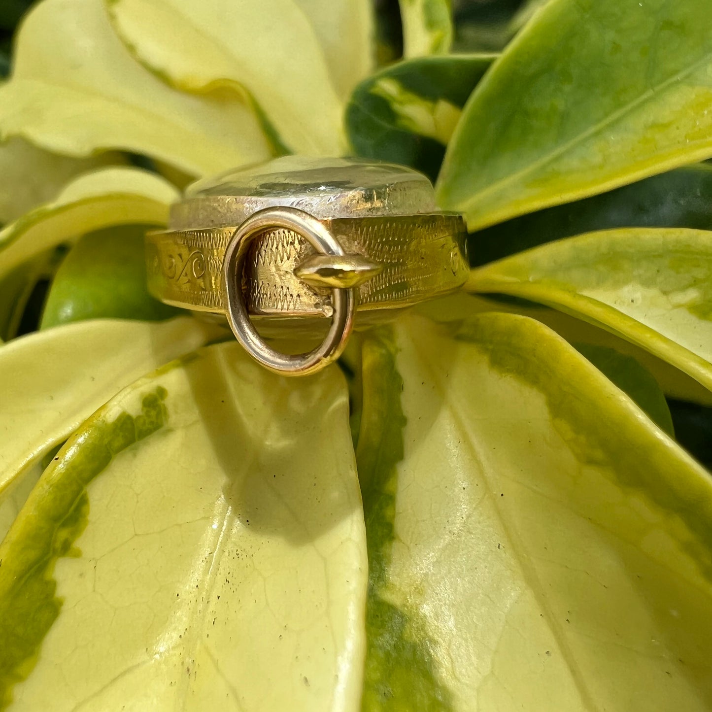 18k Gold Buddha Amulet Pendant