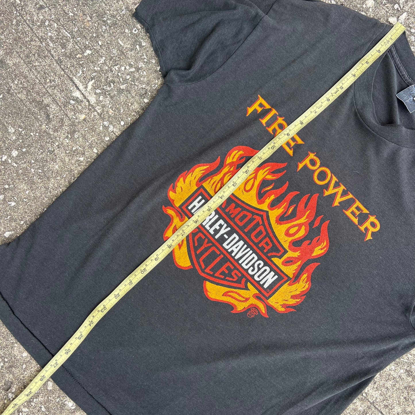 1980’s Harley-Davidson Fire Power Shirt (L)