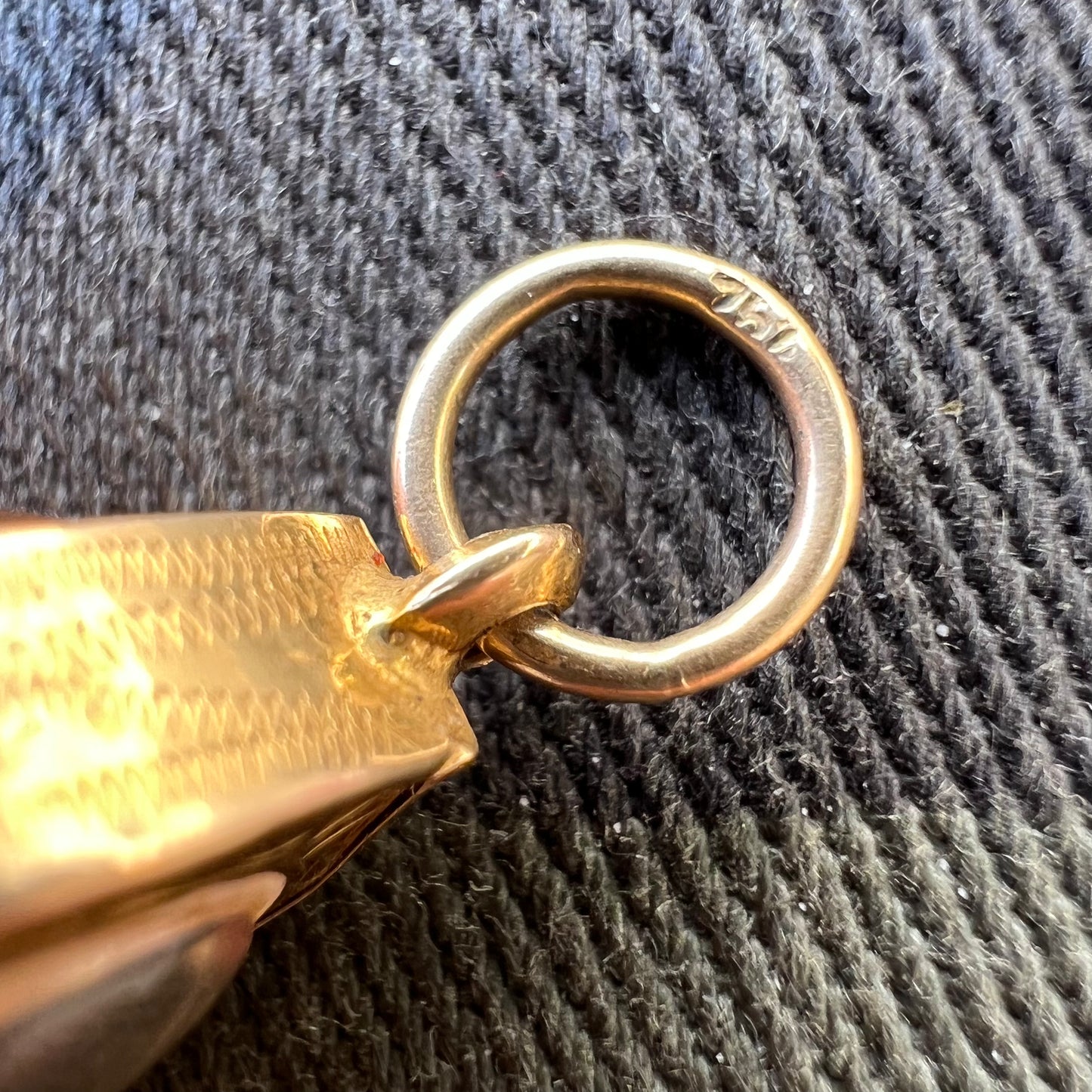 18k Gold Buddha Amulet Pendant