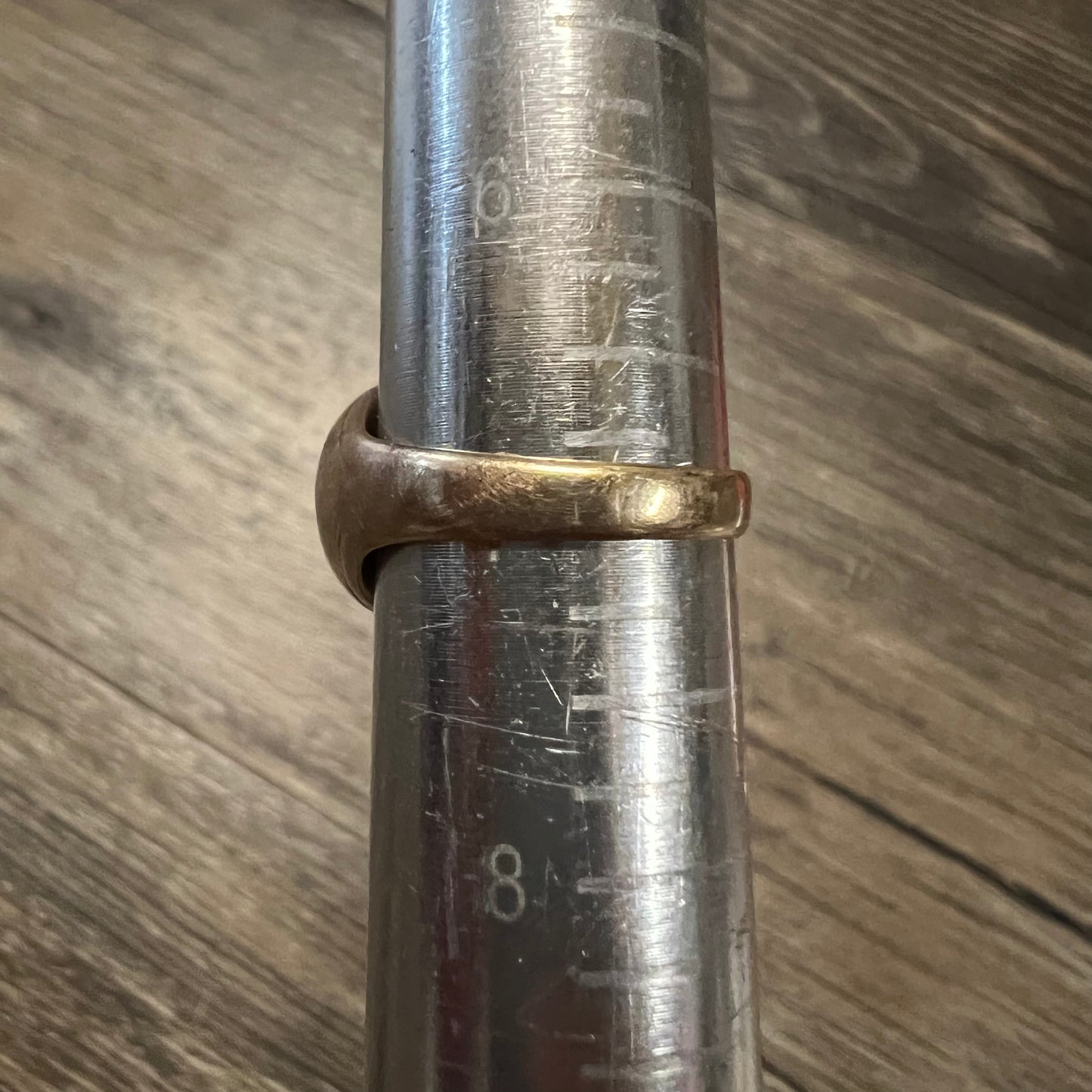 1945 22k Dos Pesos Coin Ring