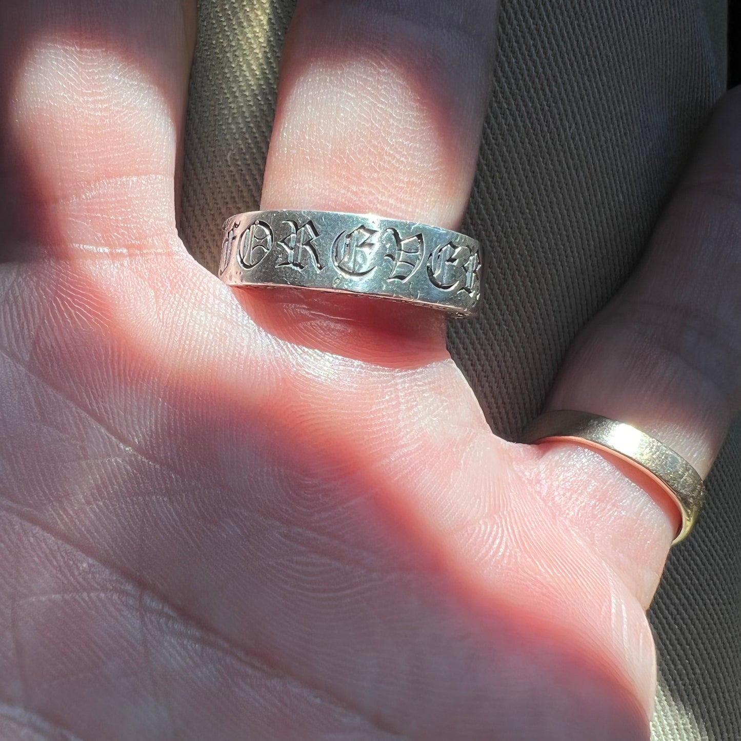 2003 Chrome Hearts Forever Ring